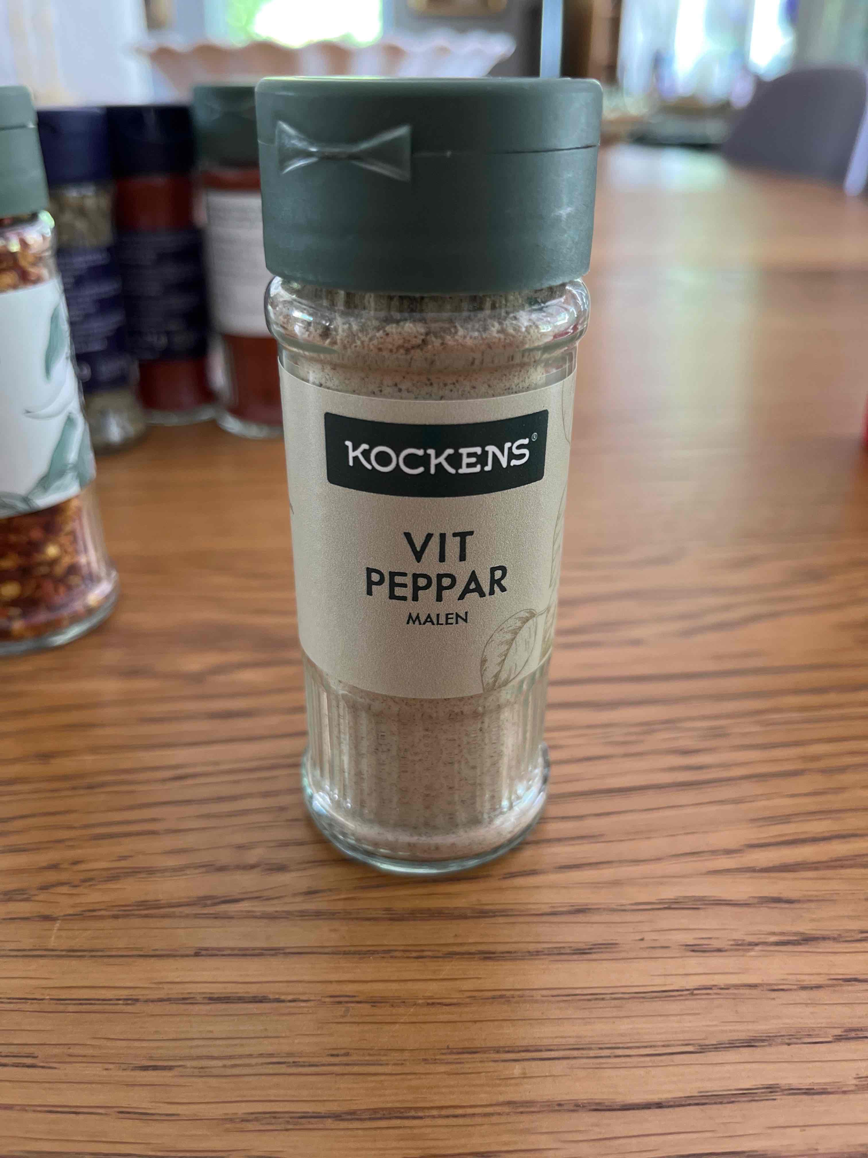 Vit peppar malen