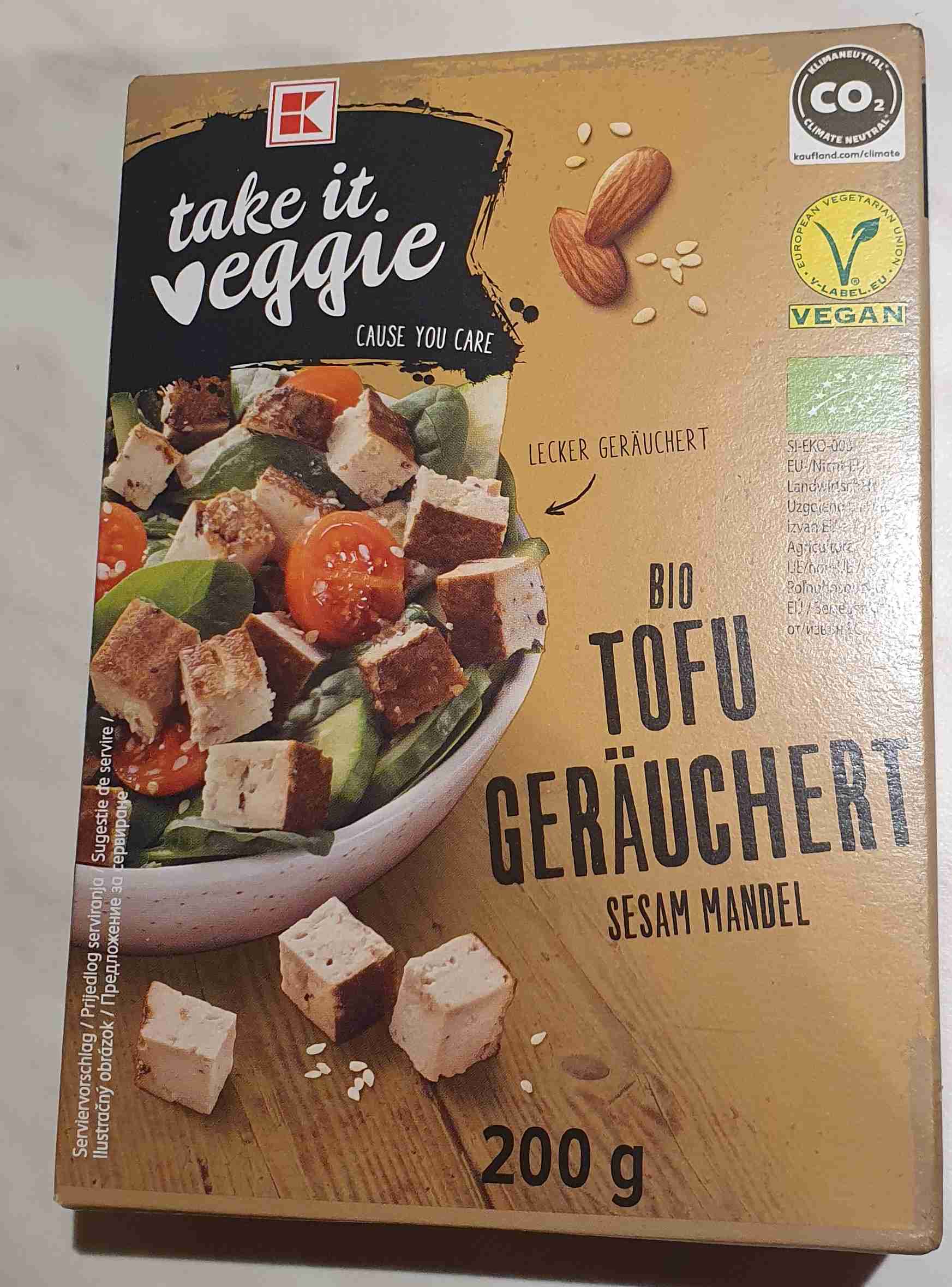 Tofu Geräuchert Sesam Mandel Bio