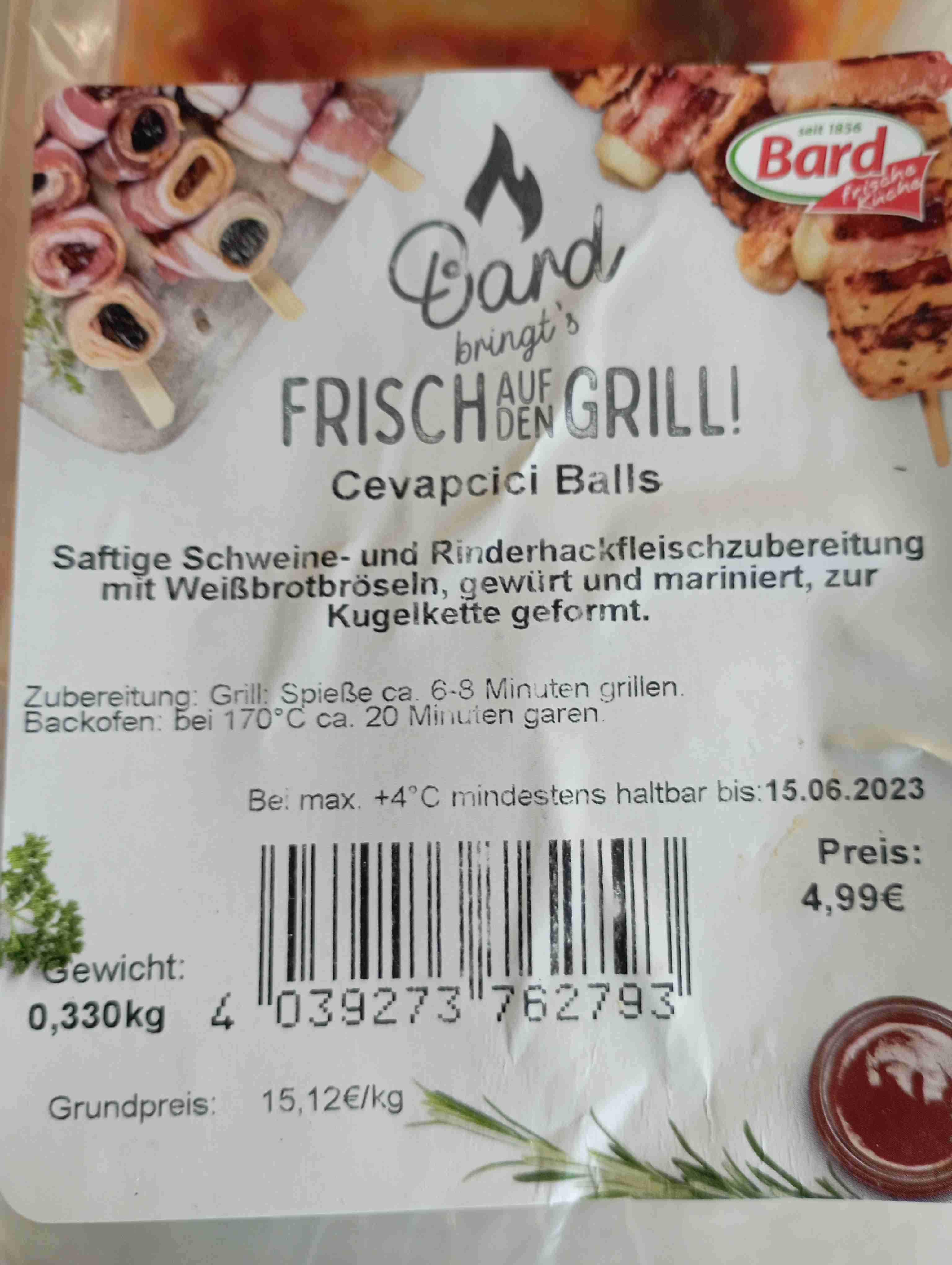 Cevapcici Balls
