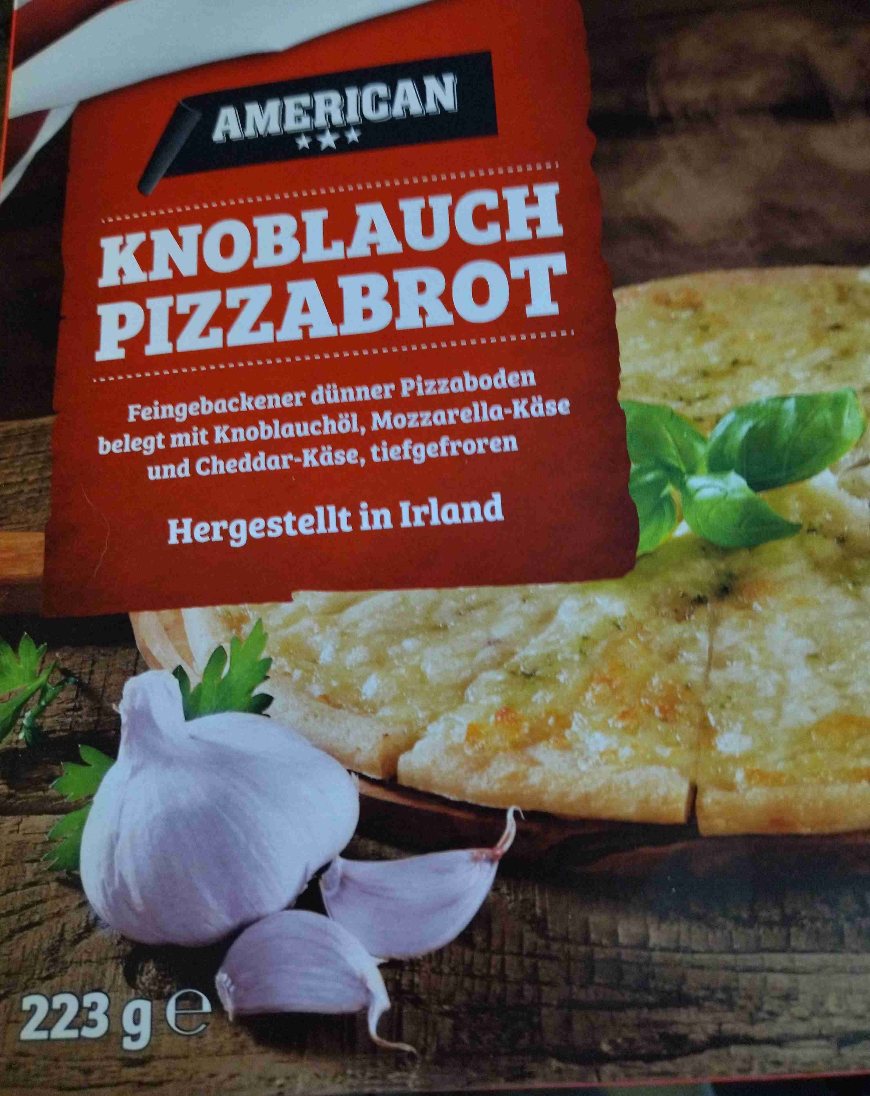 Knoblauch Pizzabrot 