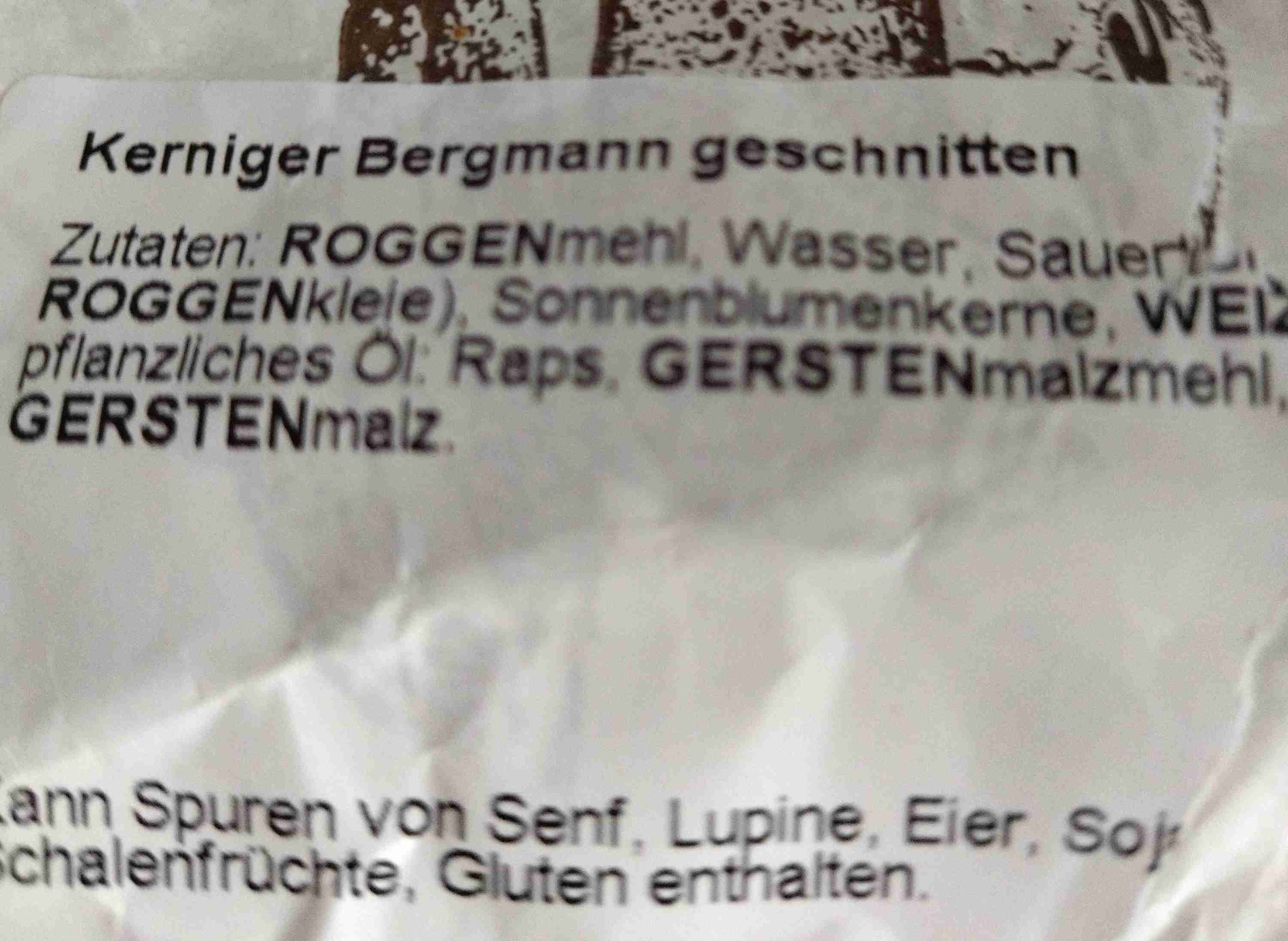 Kerniger Bergmann 