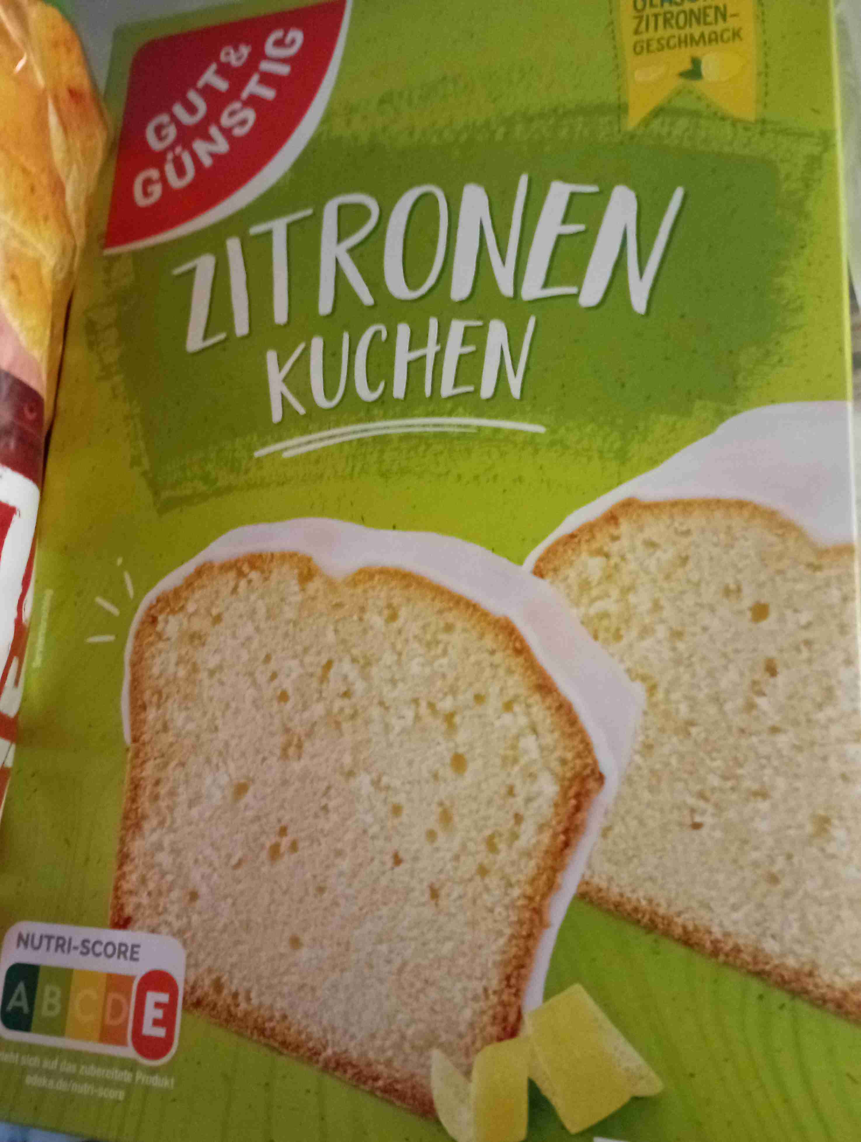 Zitronenkuchen Mischung