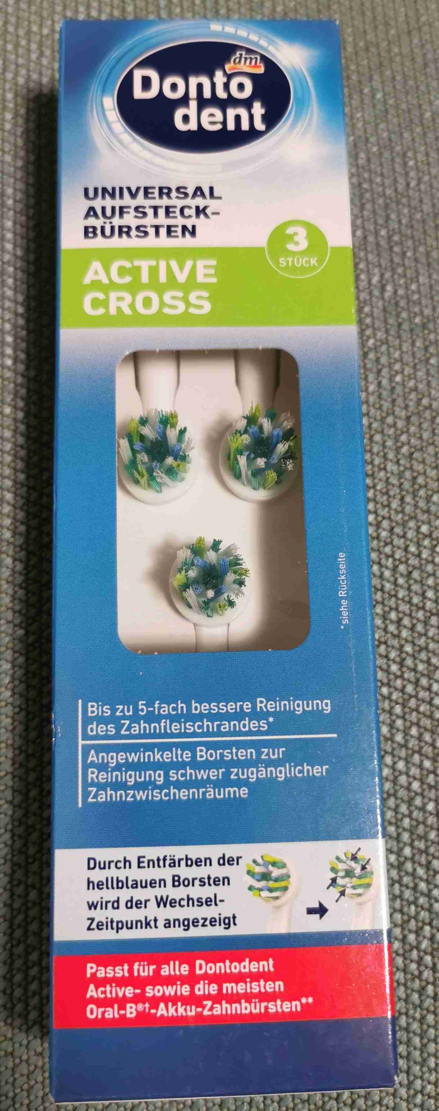 Universal Aufsteckbürsten Active Cross