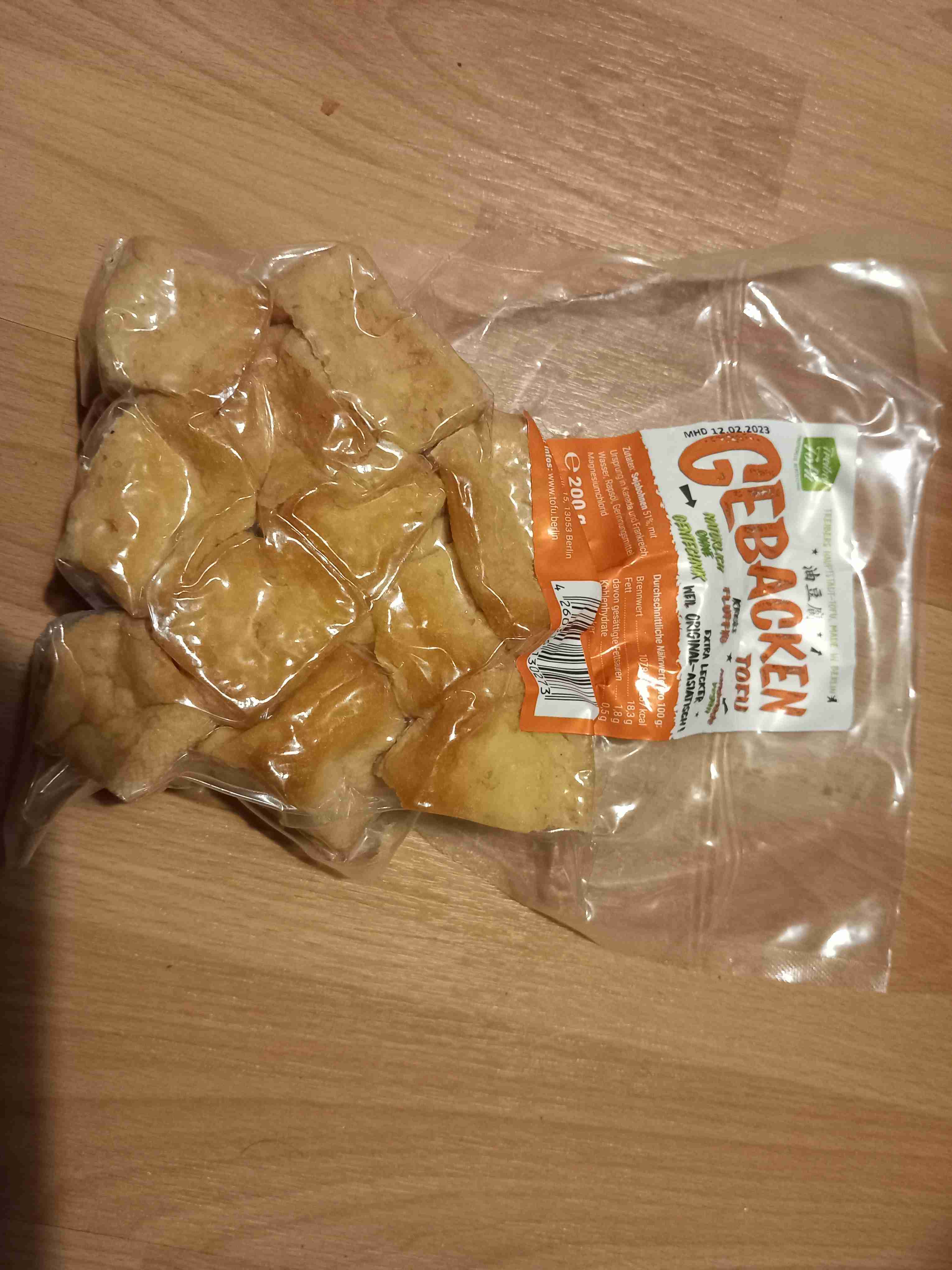 Gebackener Tofu