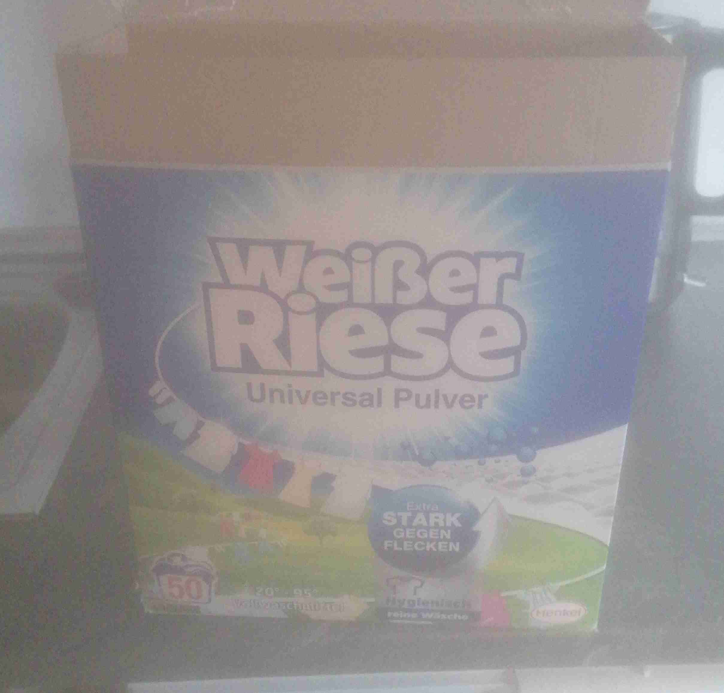 Weißer Riese Universal Pulver