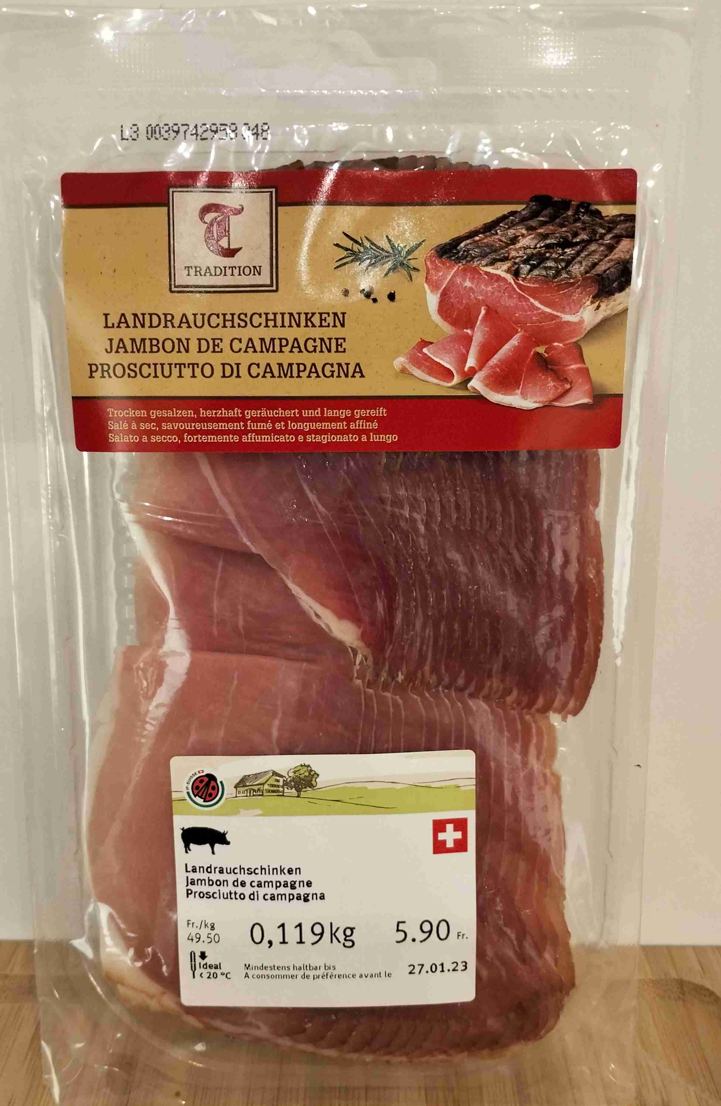 Landrauchschinken