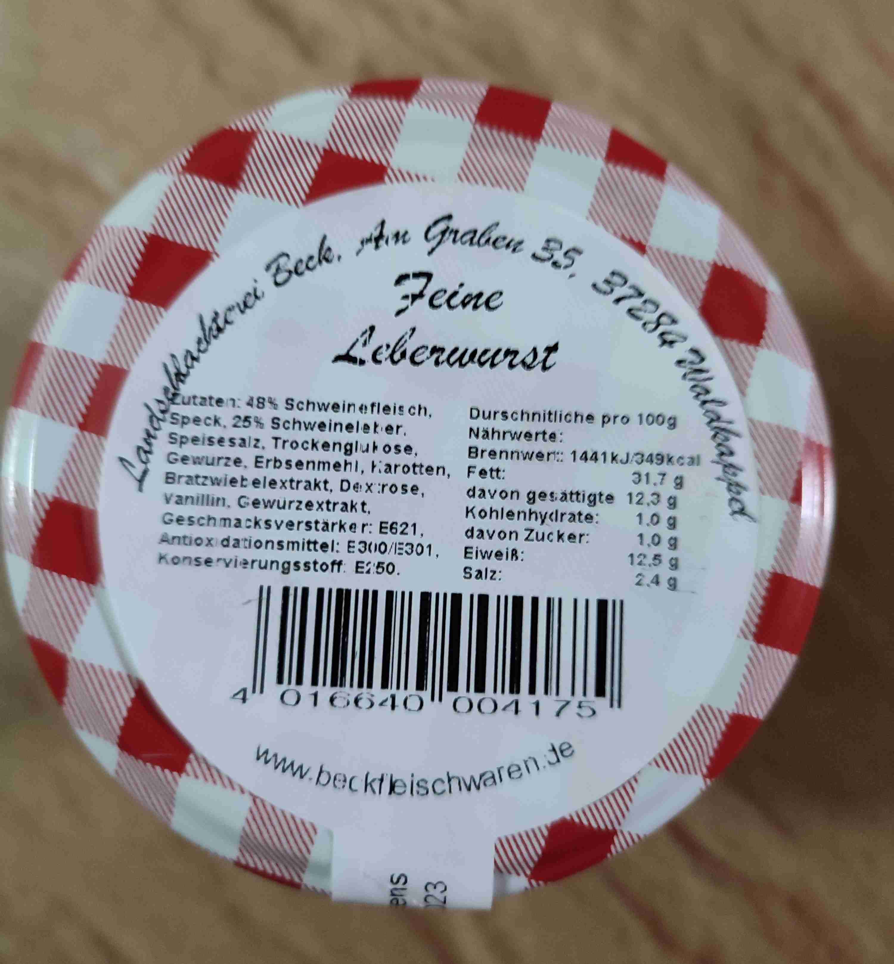 Feine Leberwurst 