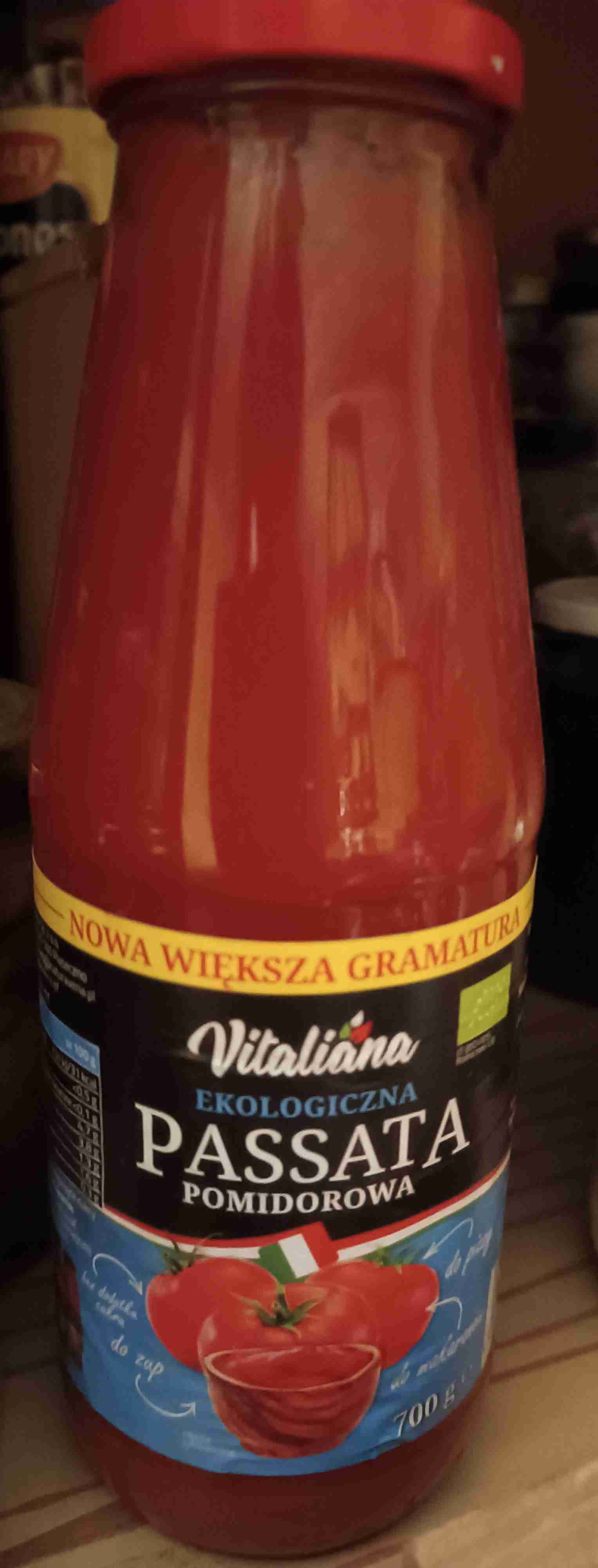 Passata pomidorowa ekologiczna Vitaliana 