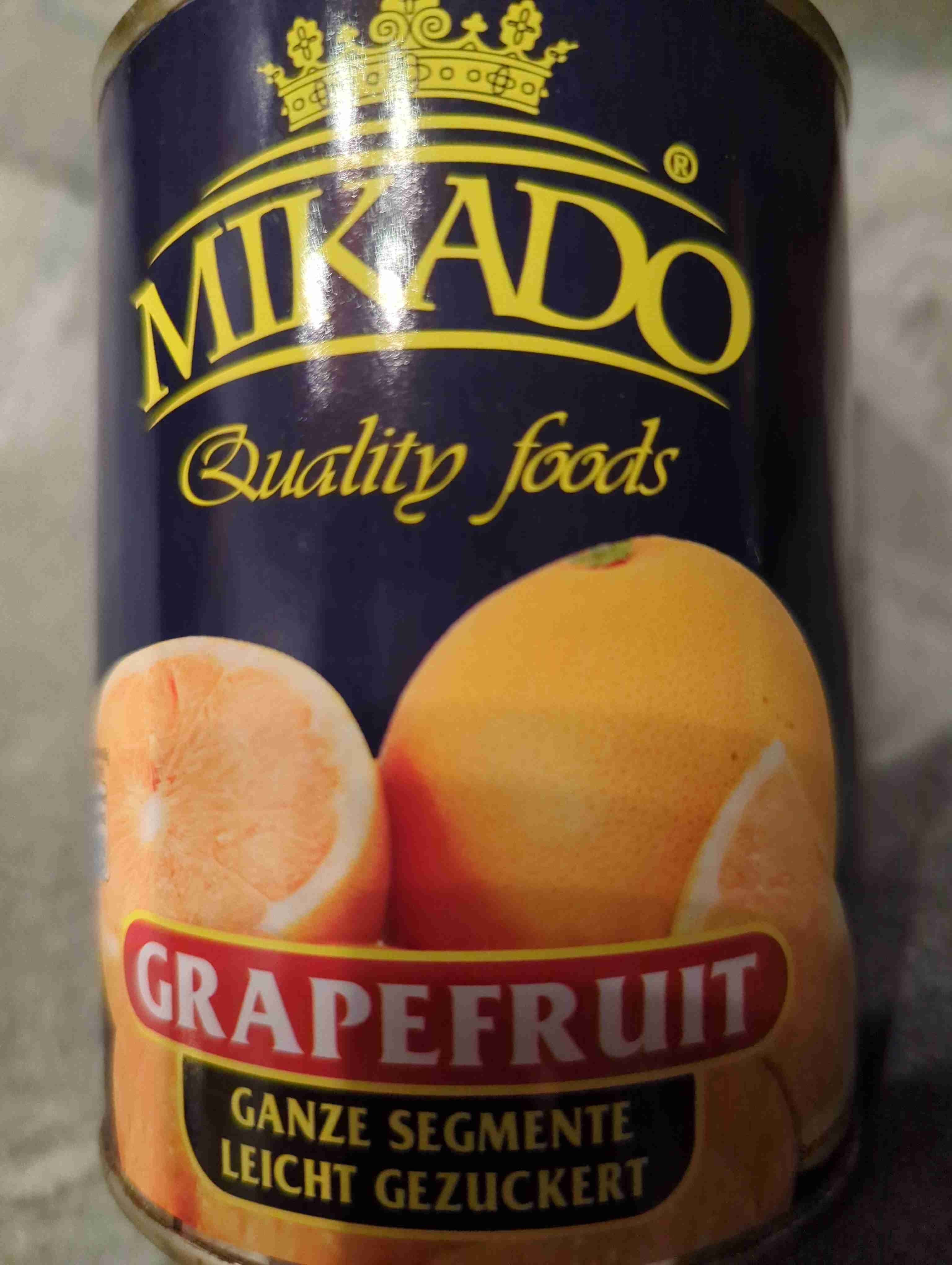 Grapefruit, leicht gezuckert