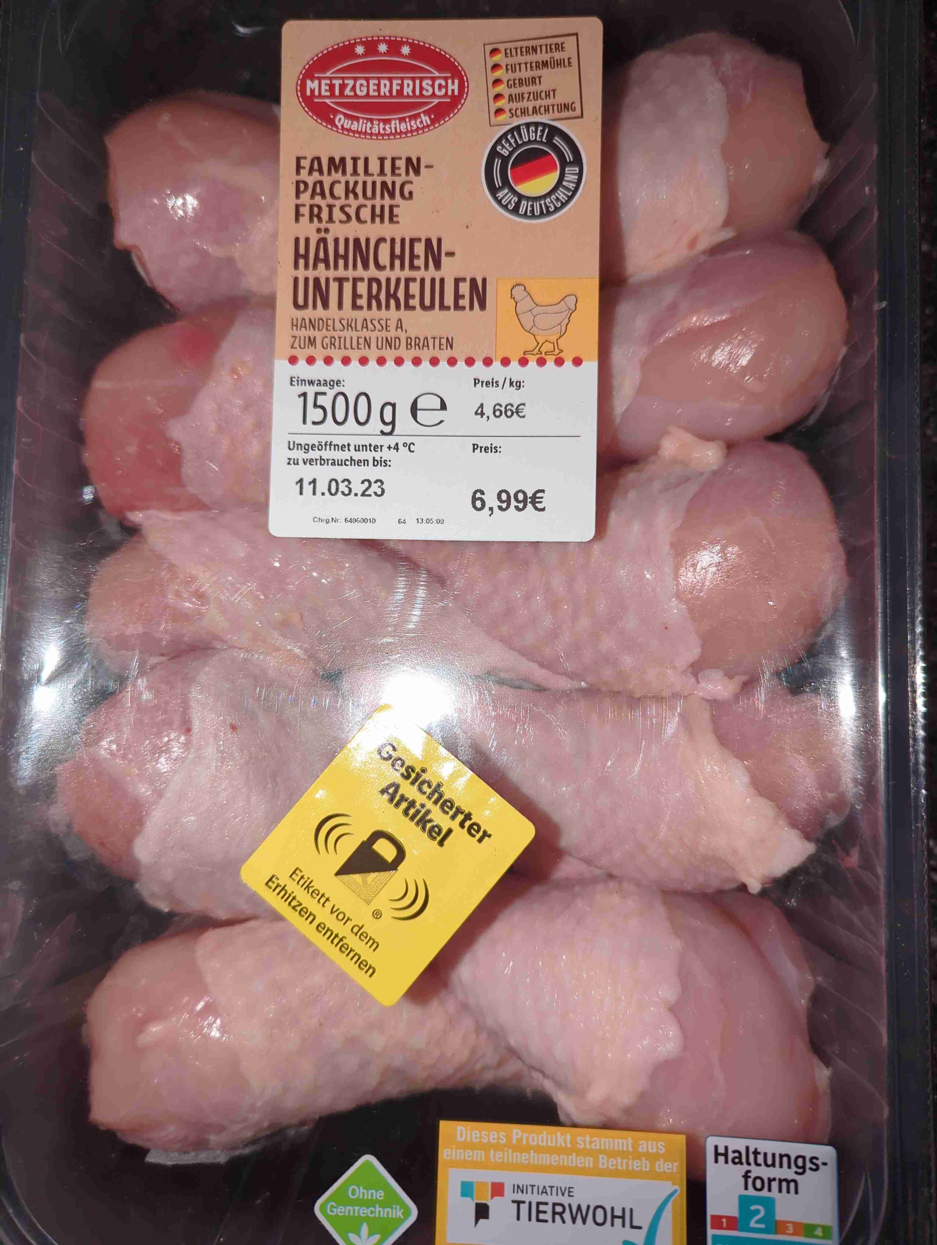 Hähnchenunterkeulen