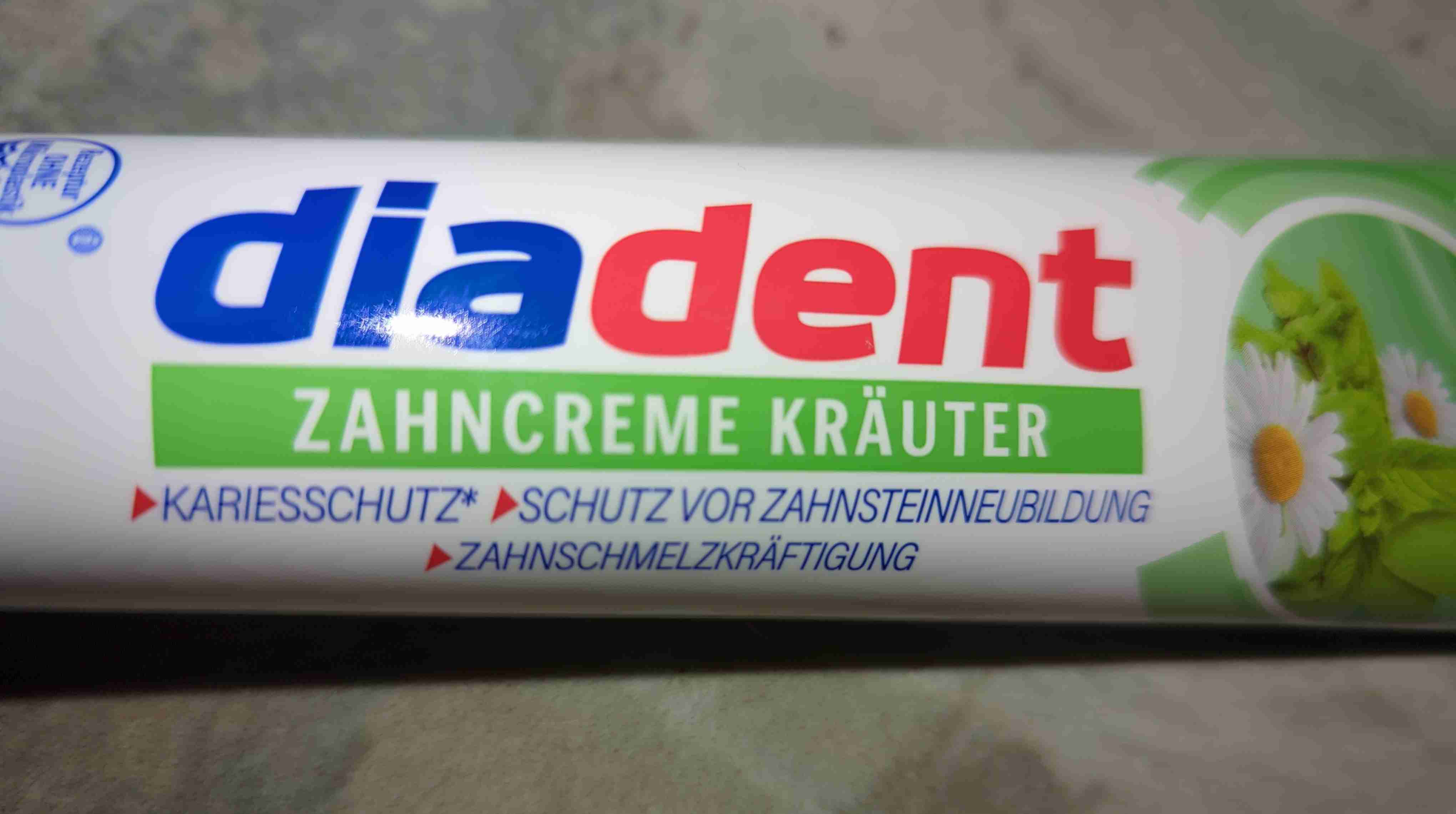 diademt Zahncreme Kräuter