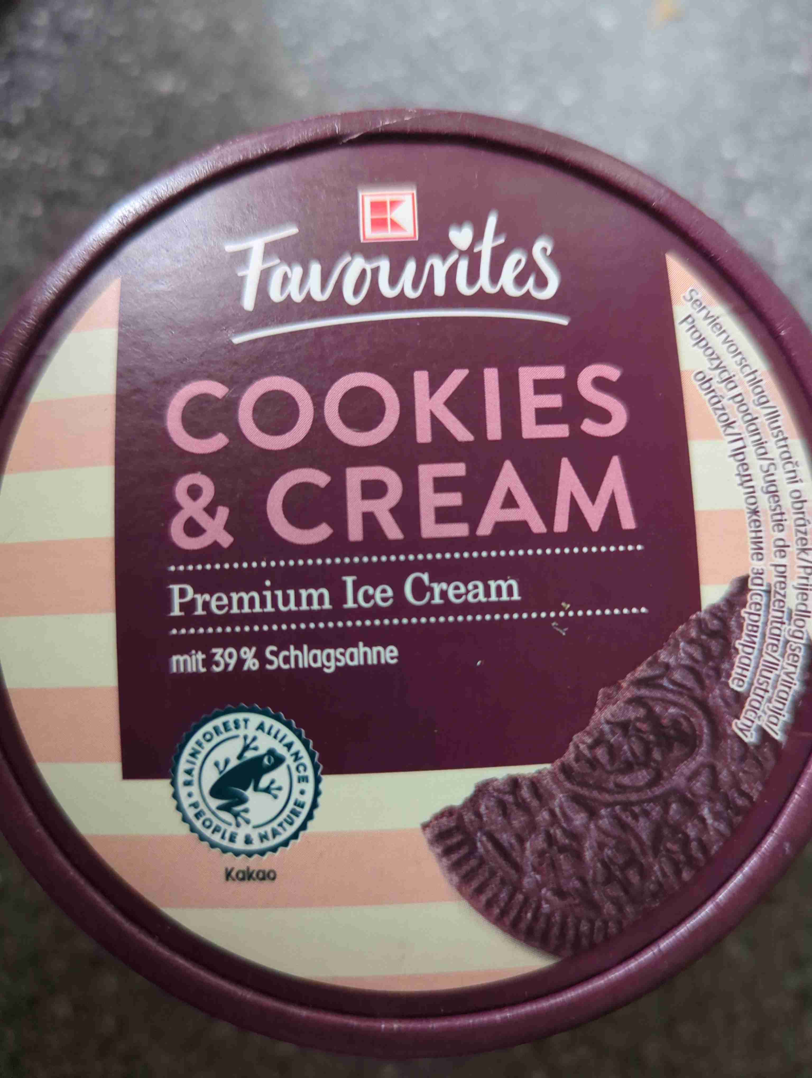 Cookies & Cream, Eis