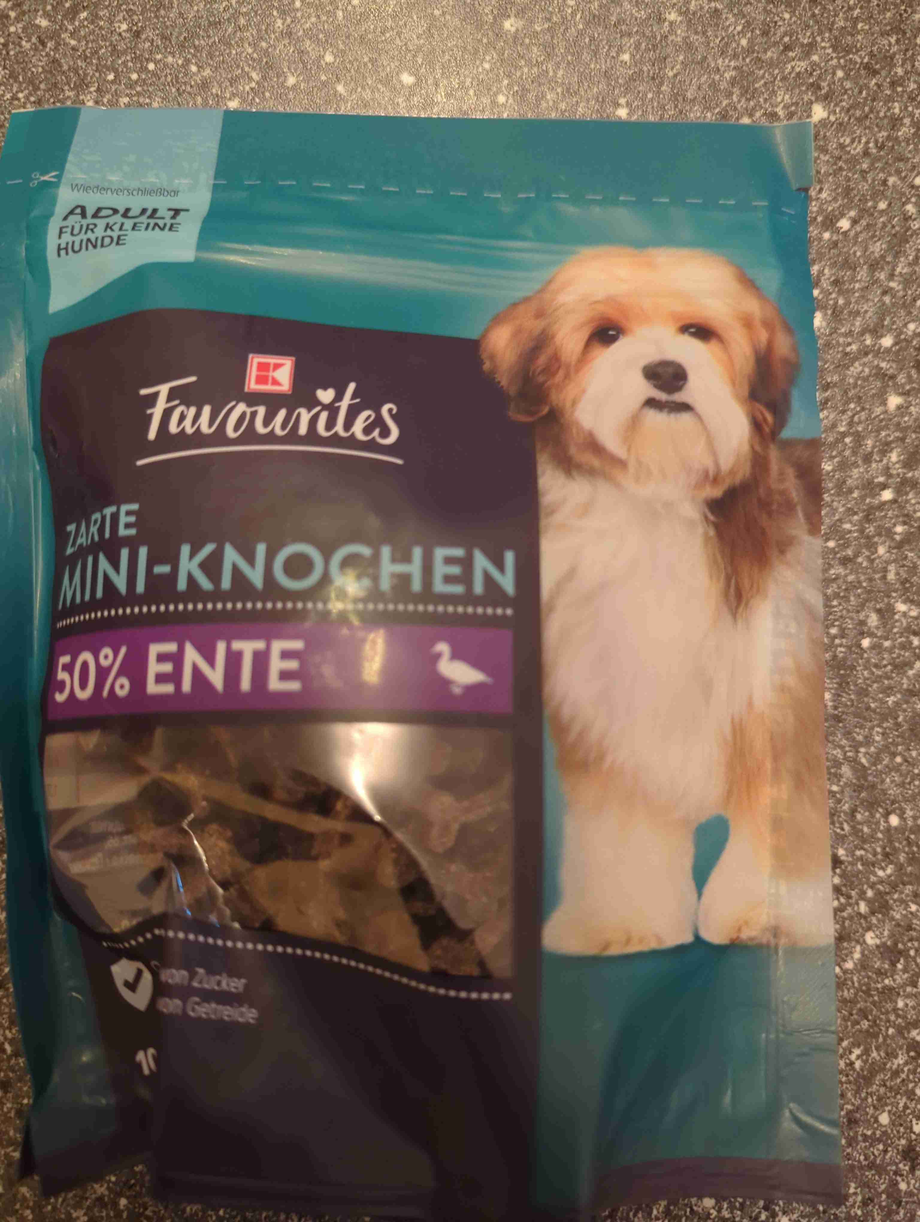 Mini-Knochen, 50% Ente