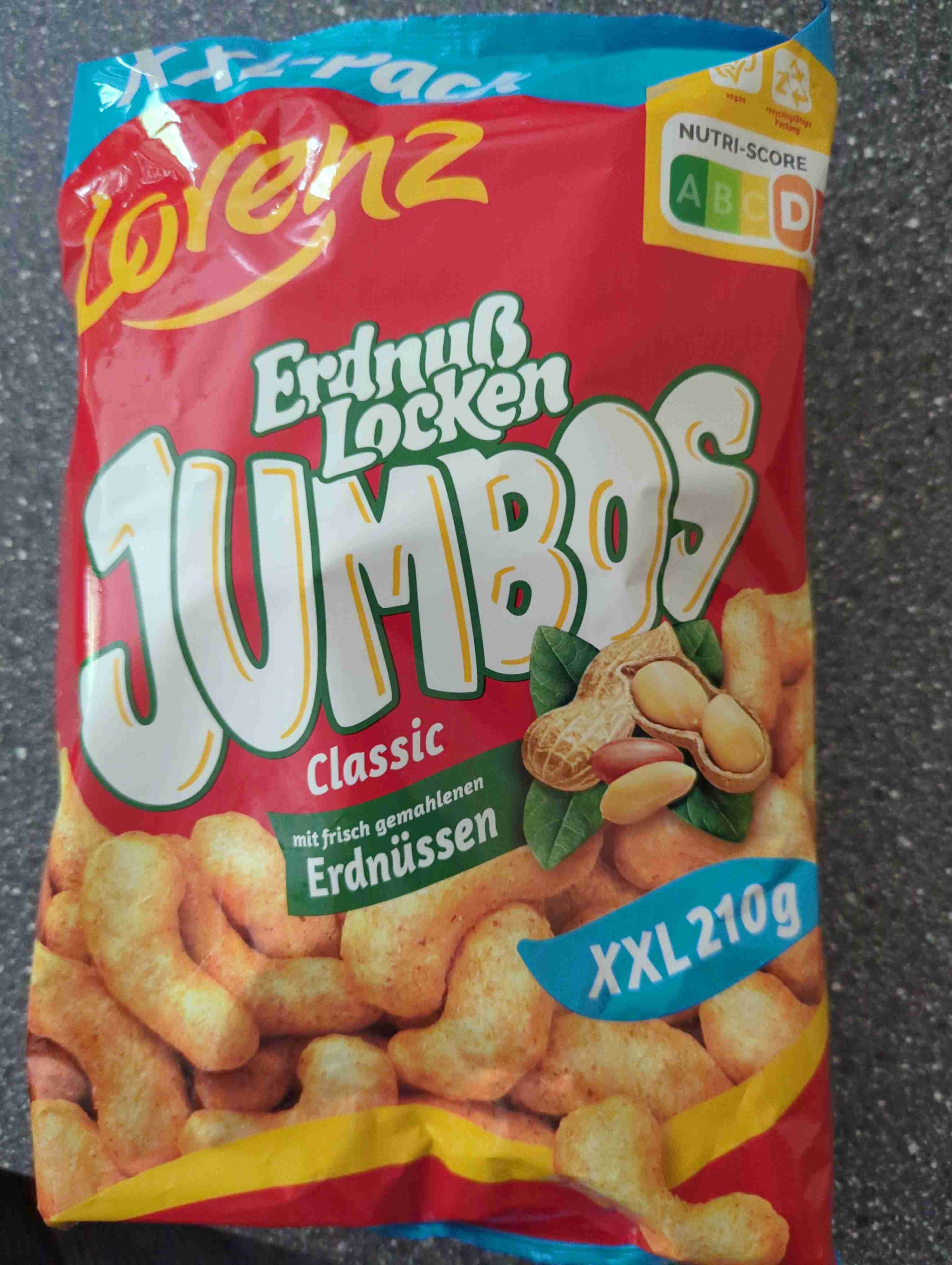 Jumbos Erdnuß Locken 