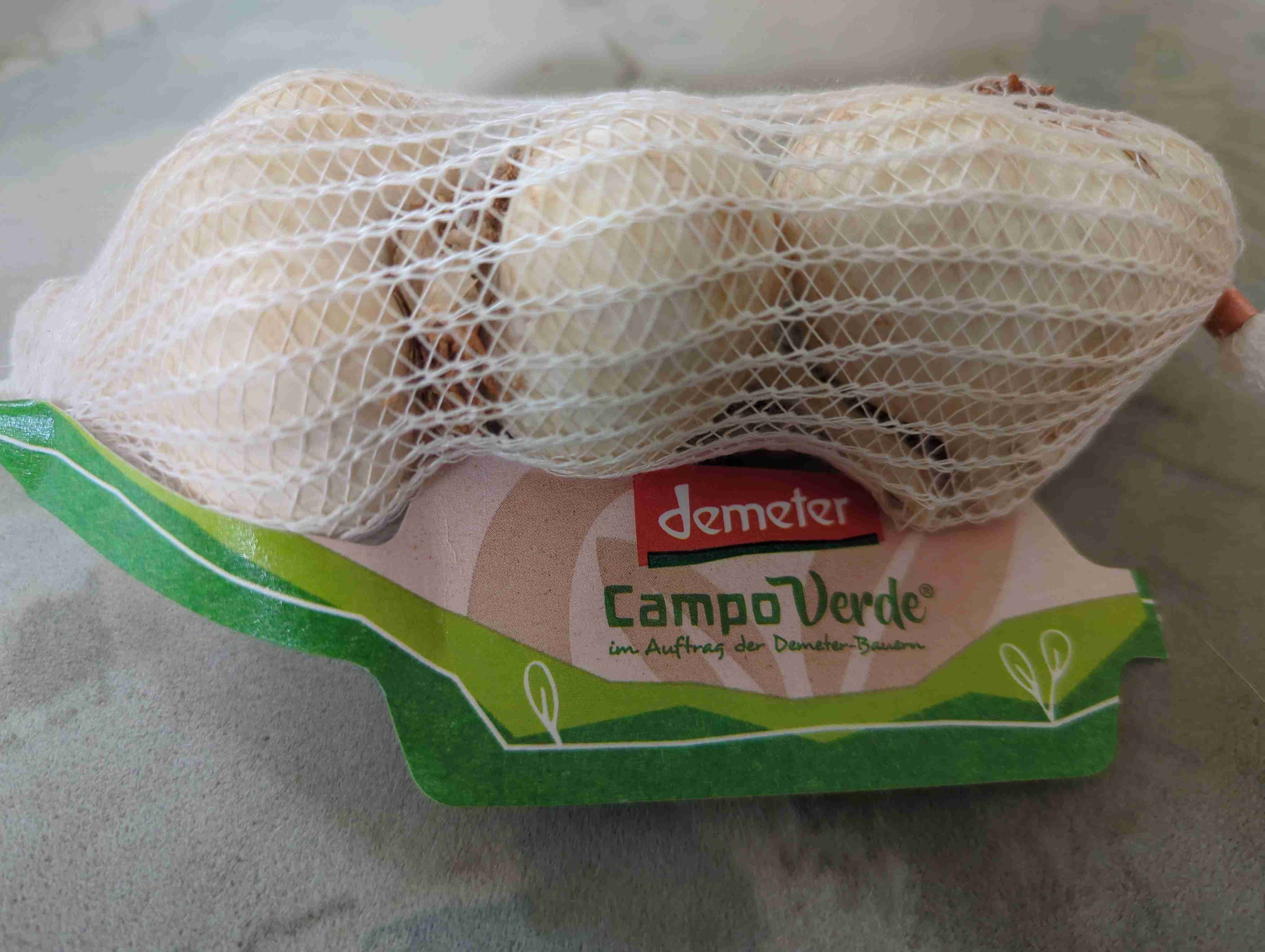 Knoblauch Bio, weiß