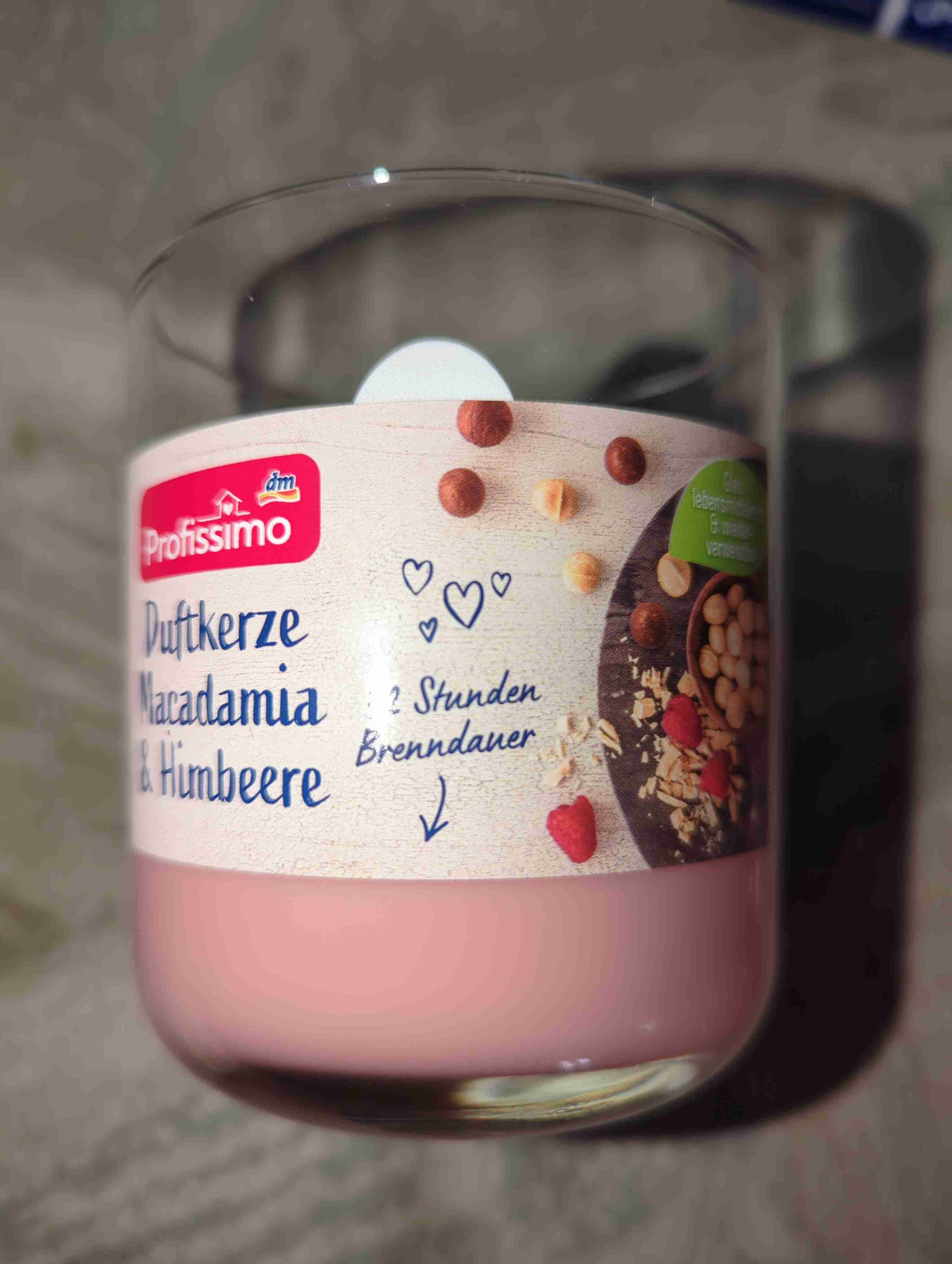 Duftkerze Macadamia & Himbeere