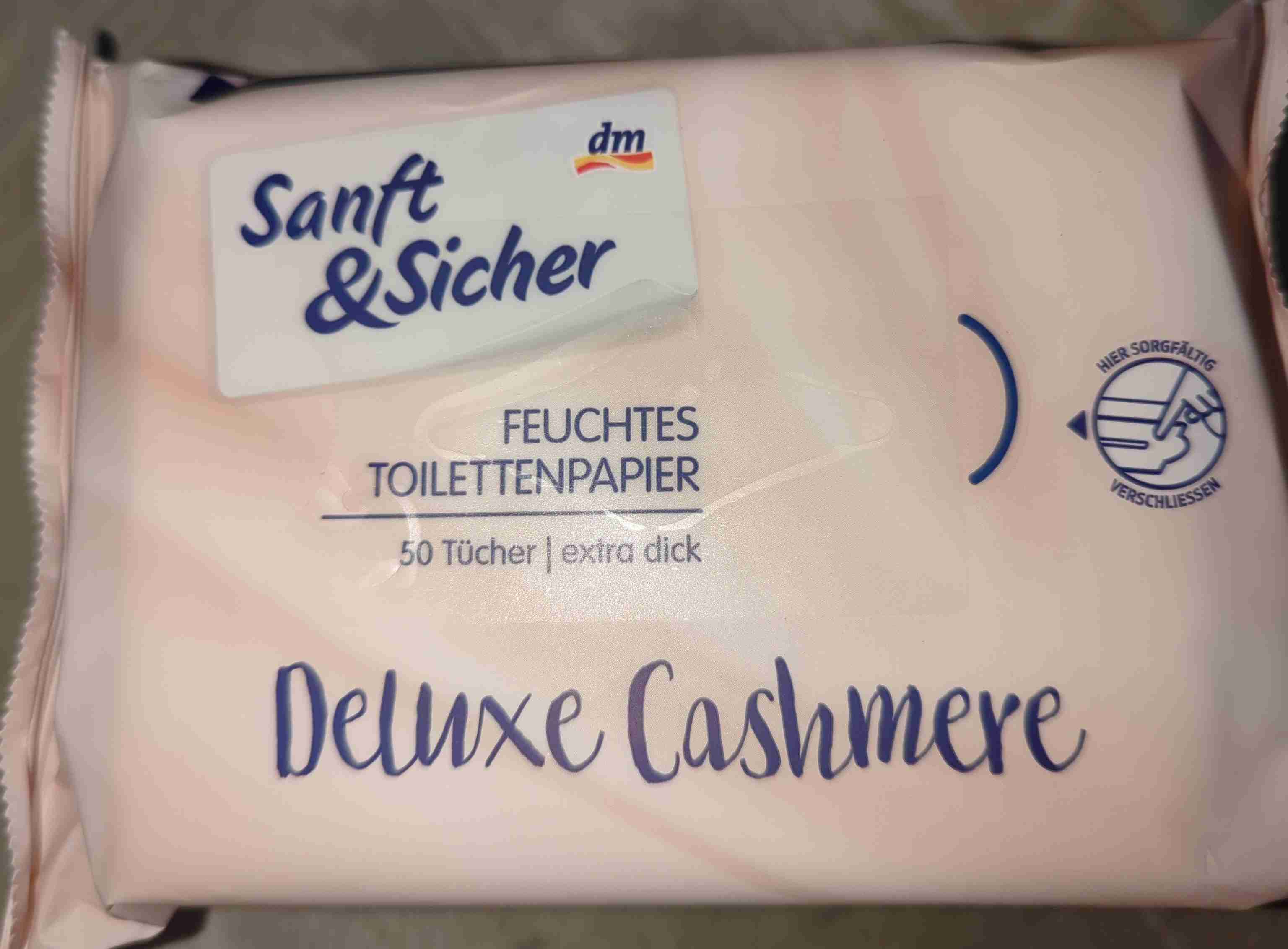 Deluxe Cashmere, feuchtes Toilettenpapier 