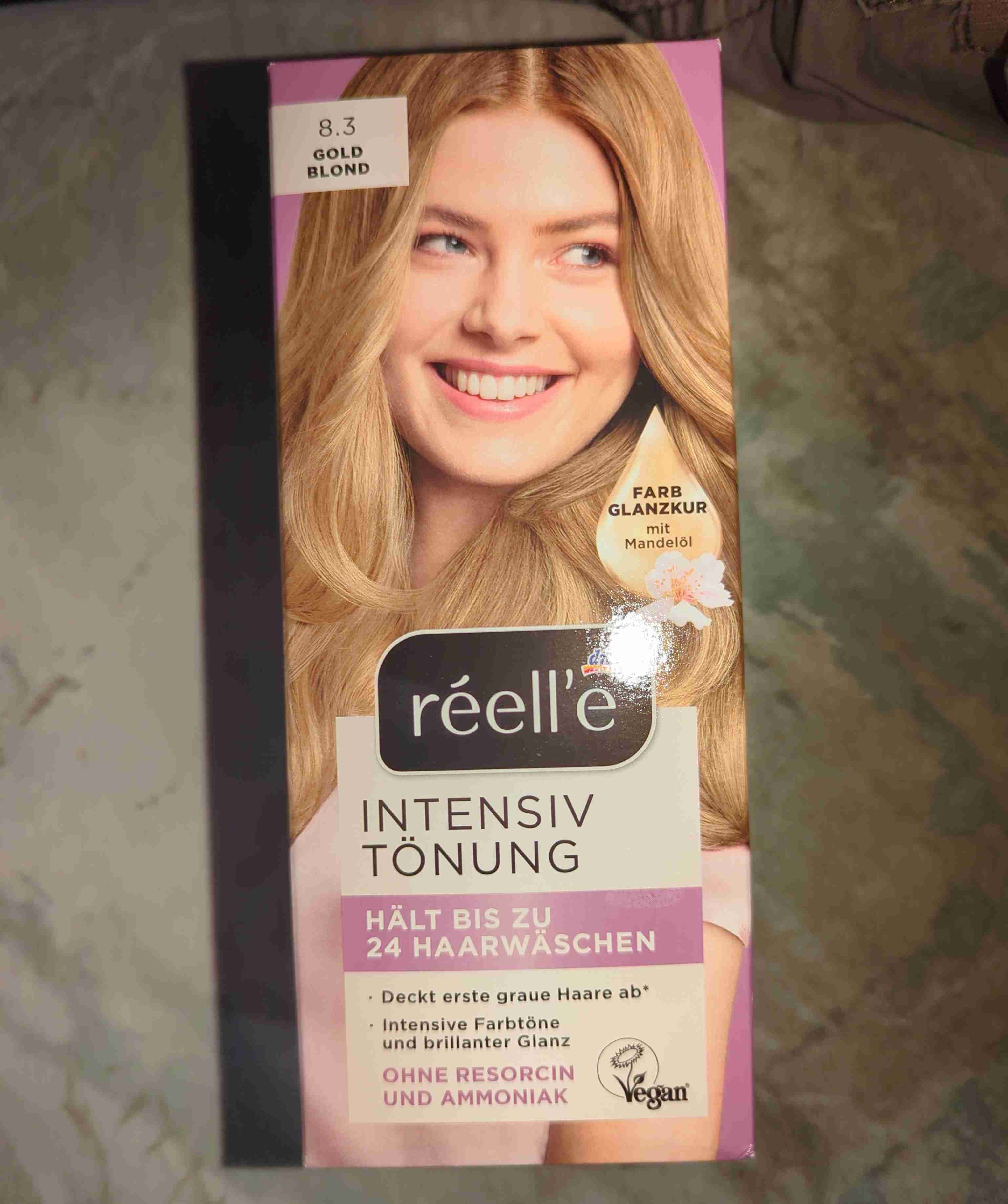 Intensivtönung, 8.3 goldblond 