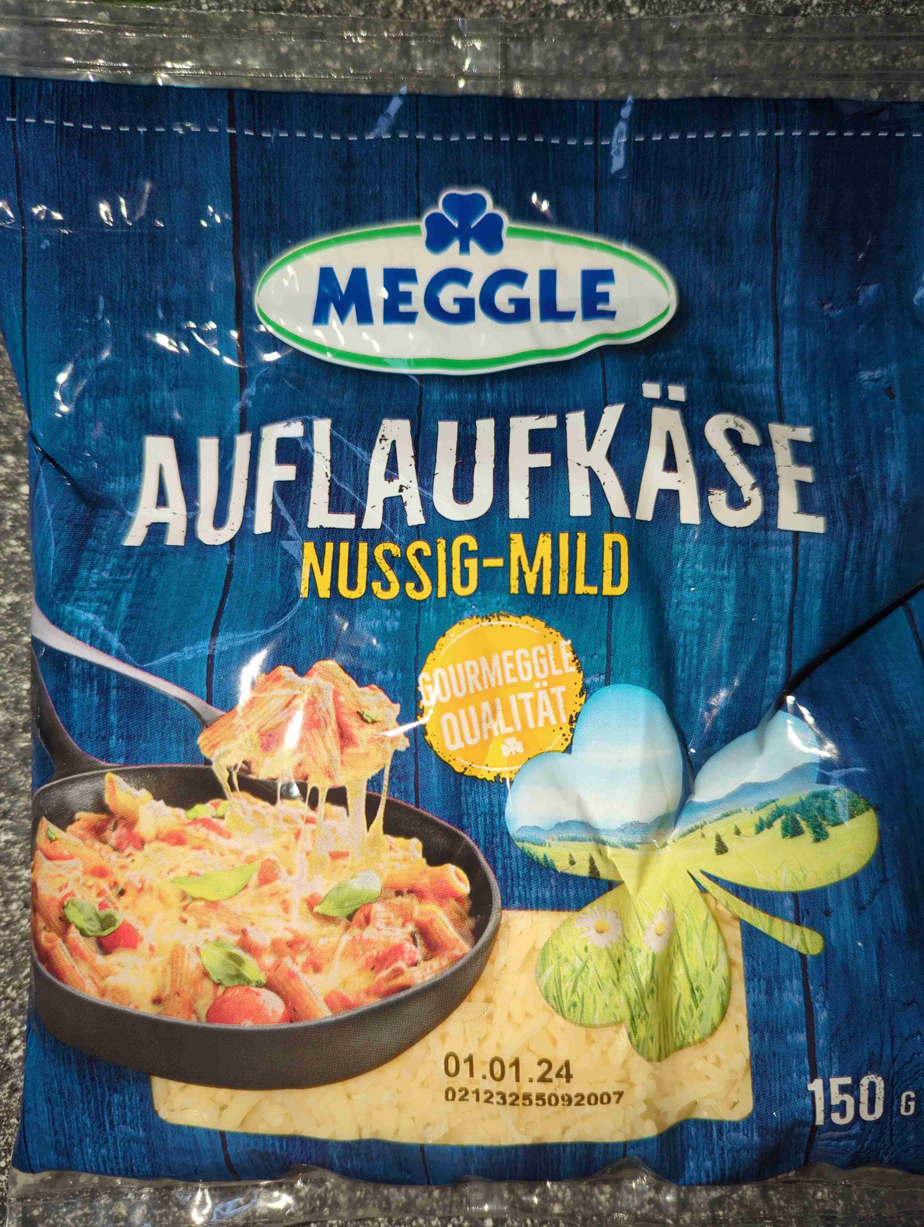 Auflaufkäse, nussig-mild