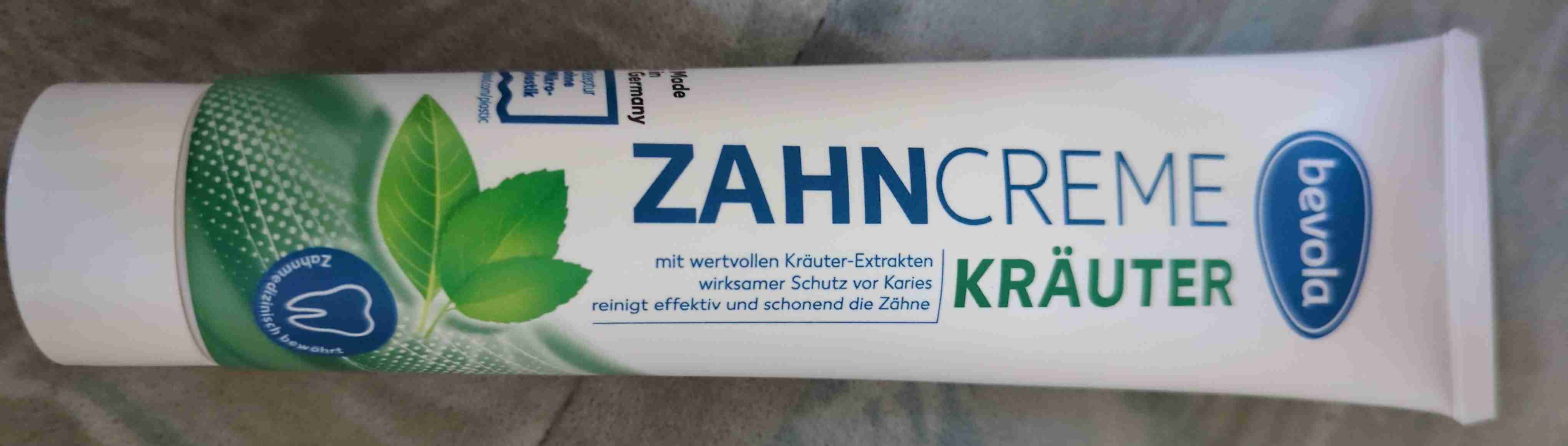 Zahncreme Kräuter 