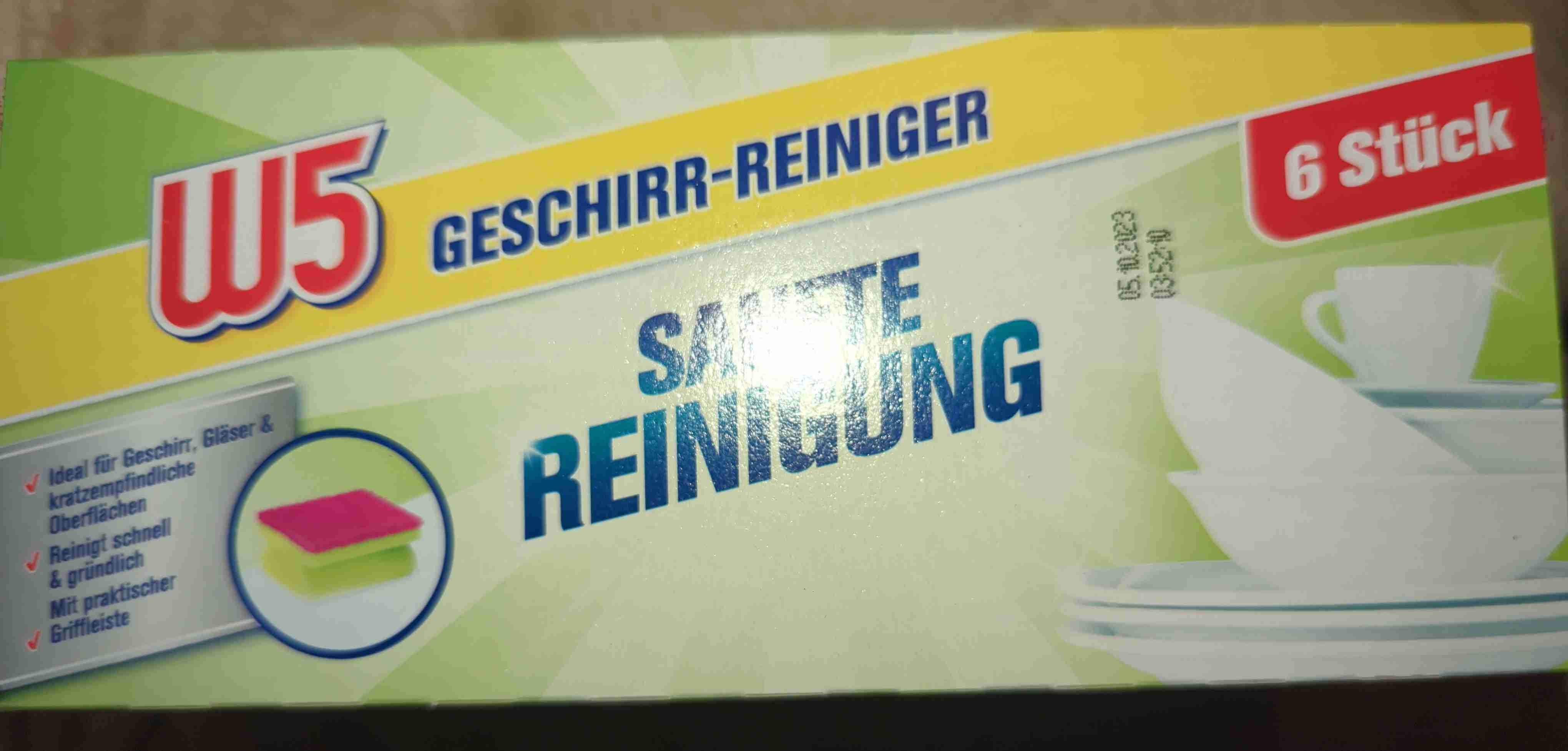 Geschirr-Reiniger, Sanfte Reinigung 