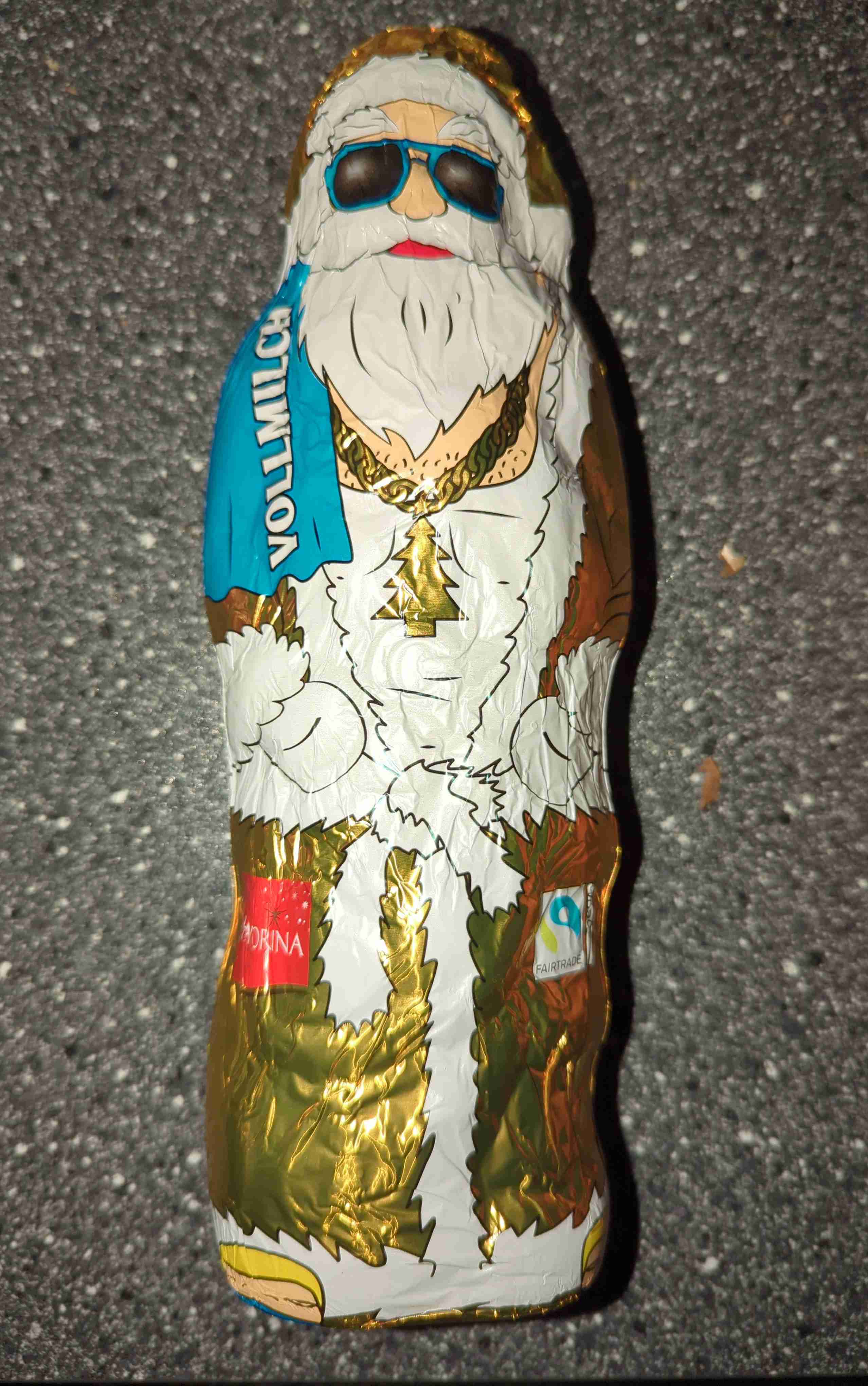 Schokoladen-Weihnachtsmann