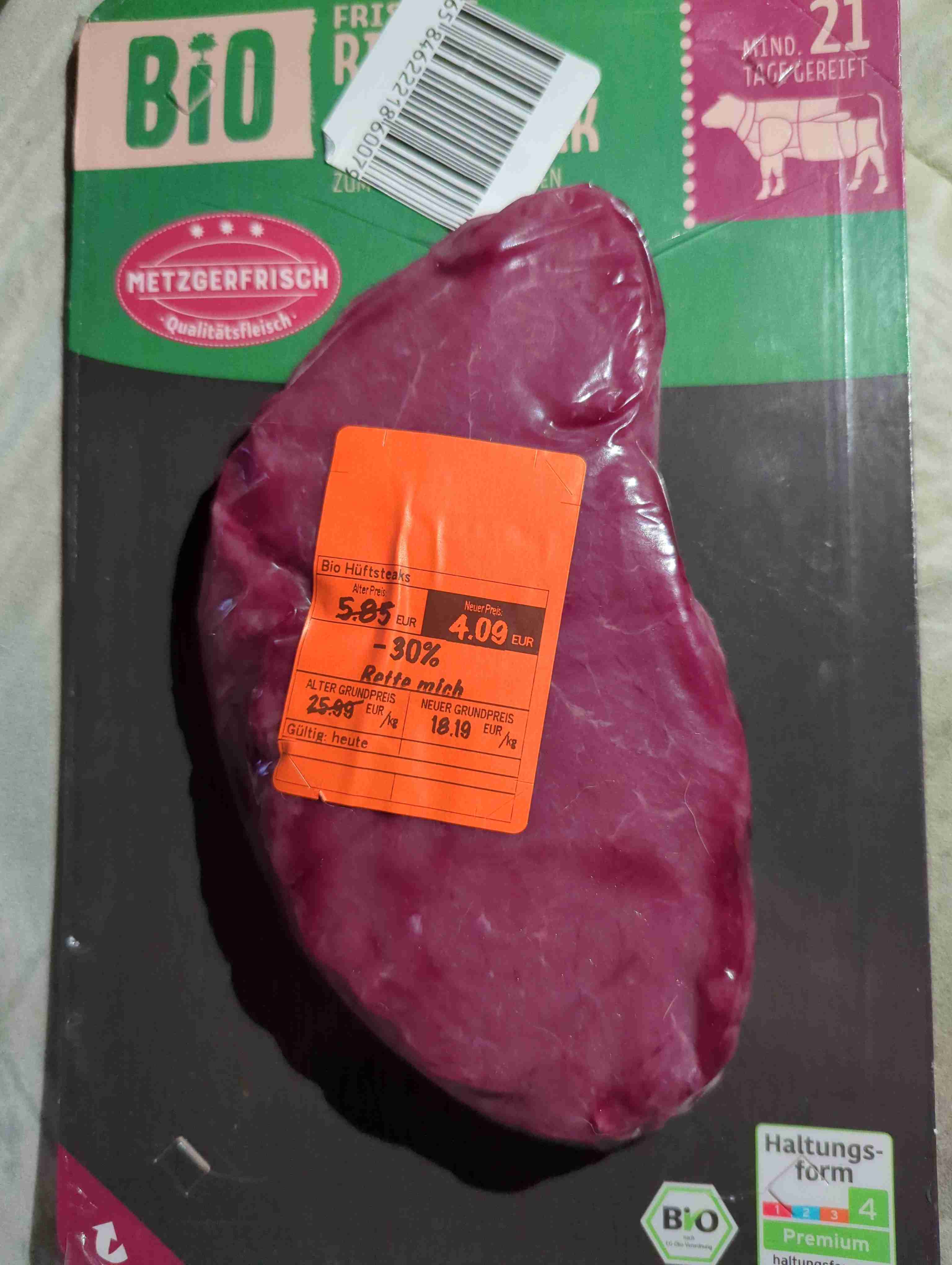 Rinder-Hüftsteak