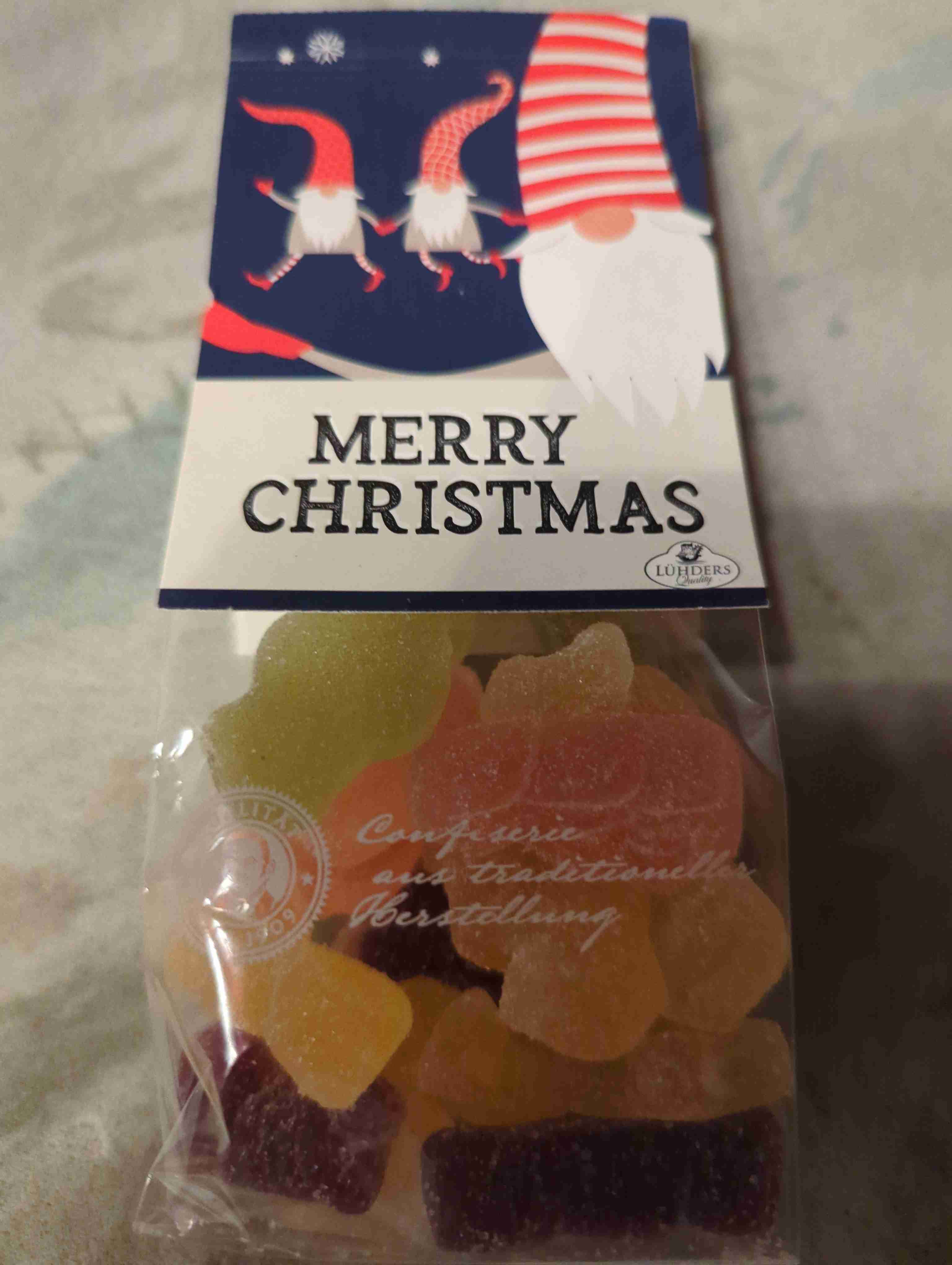 Gelee, gezuckert, Merry Christmas