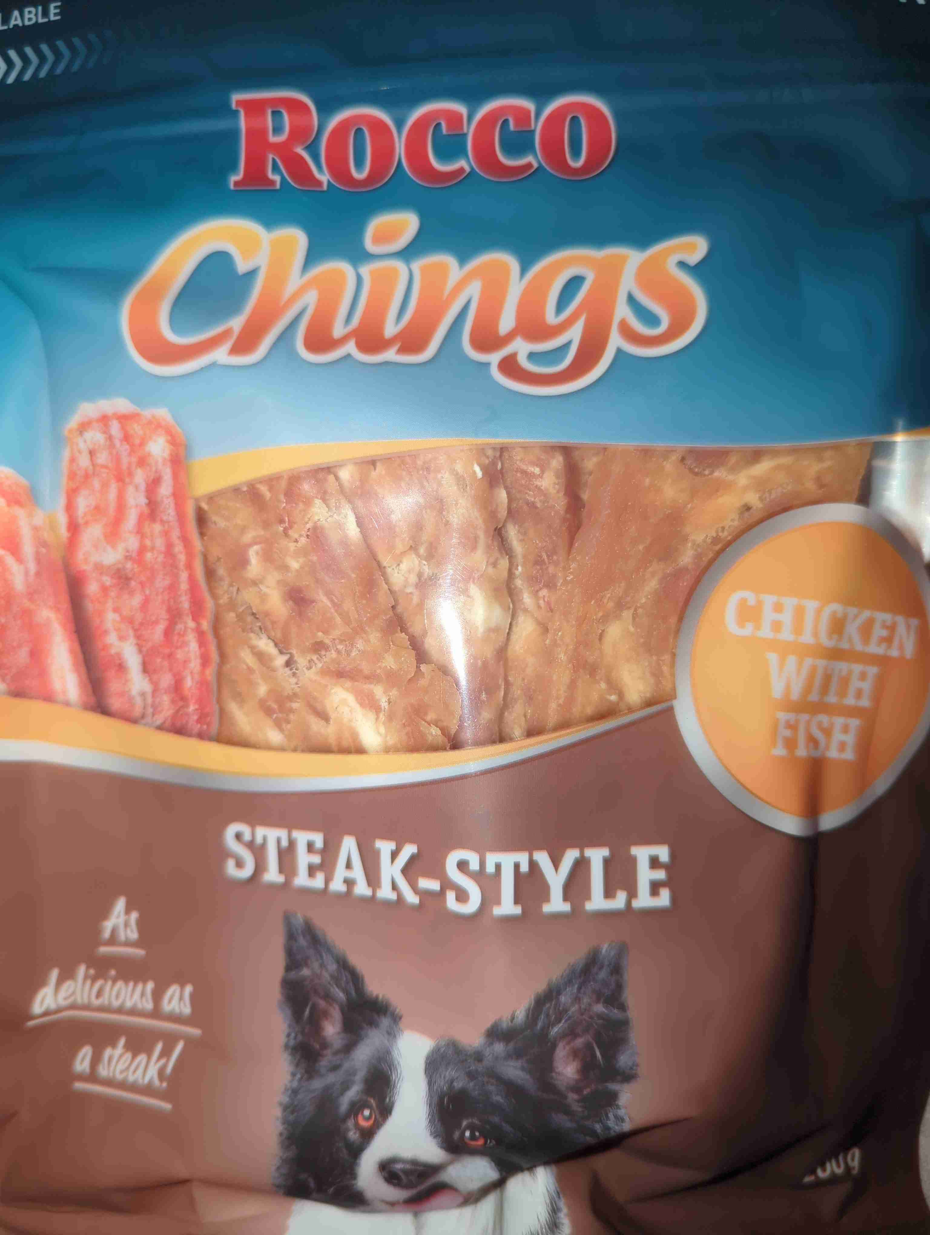 Chings, Steak Style, Hühnchen mit Fisch