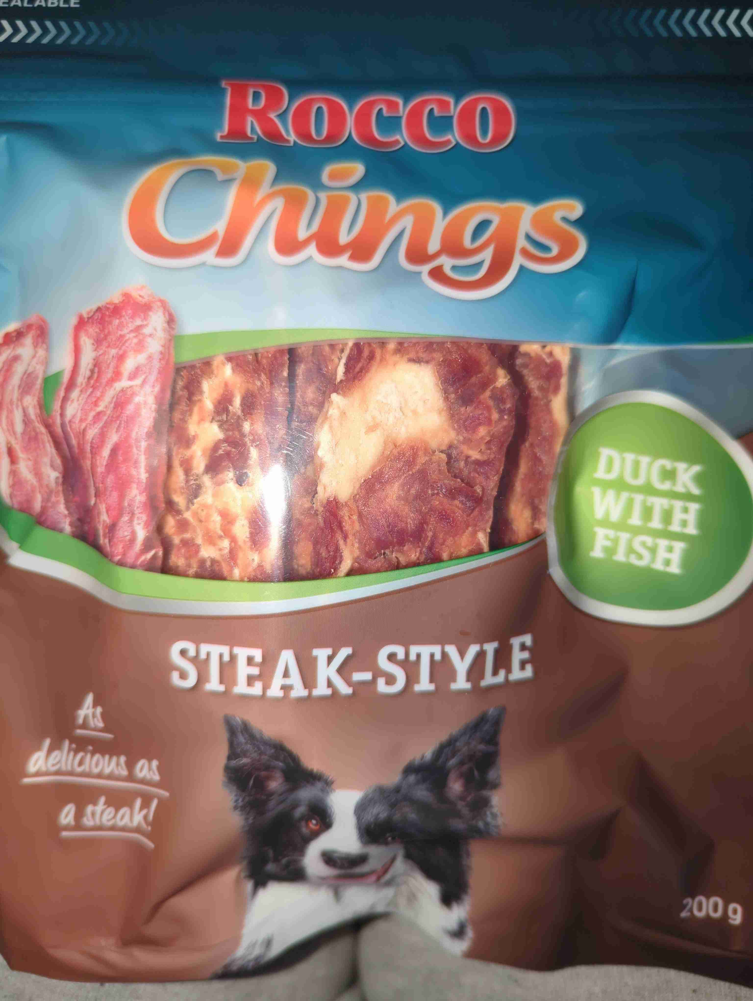 Chings, Steak Style, Ente mit Fisch