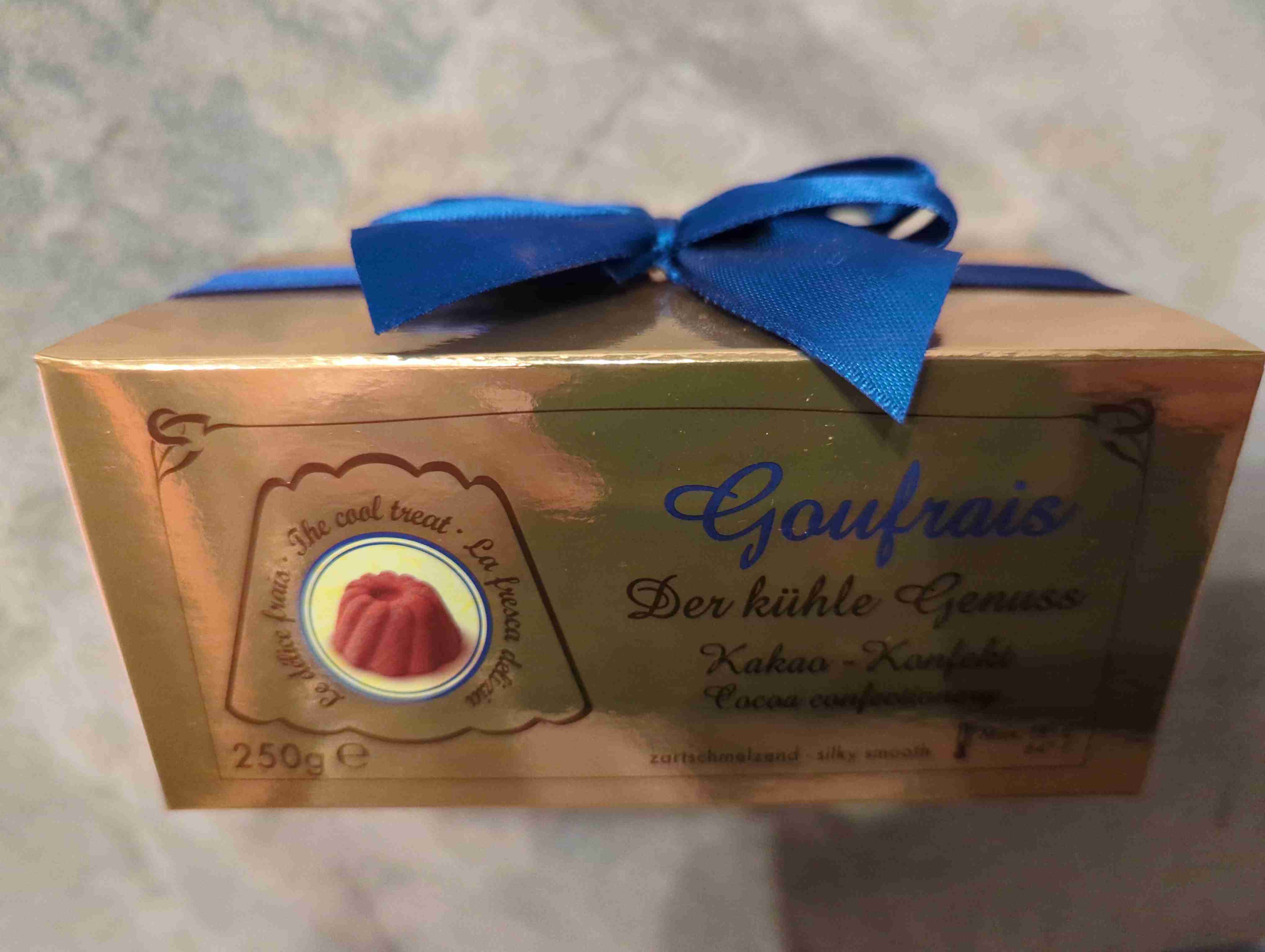 Goufrais, Kakao-Konfekt