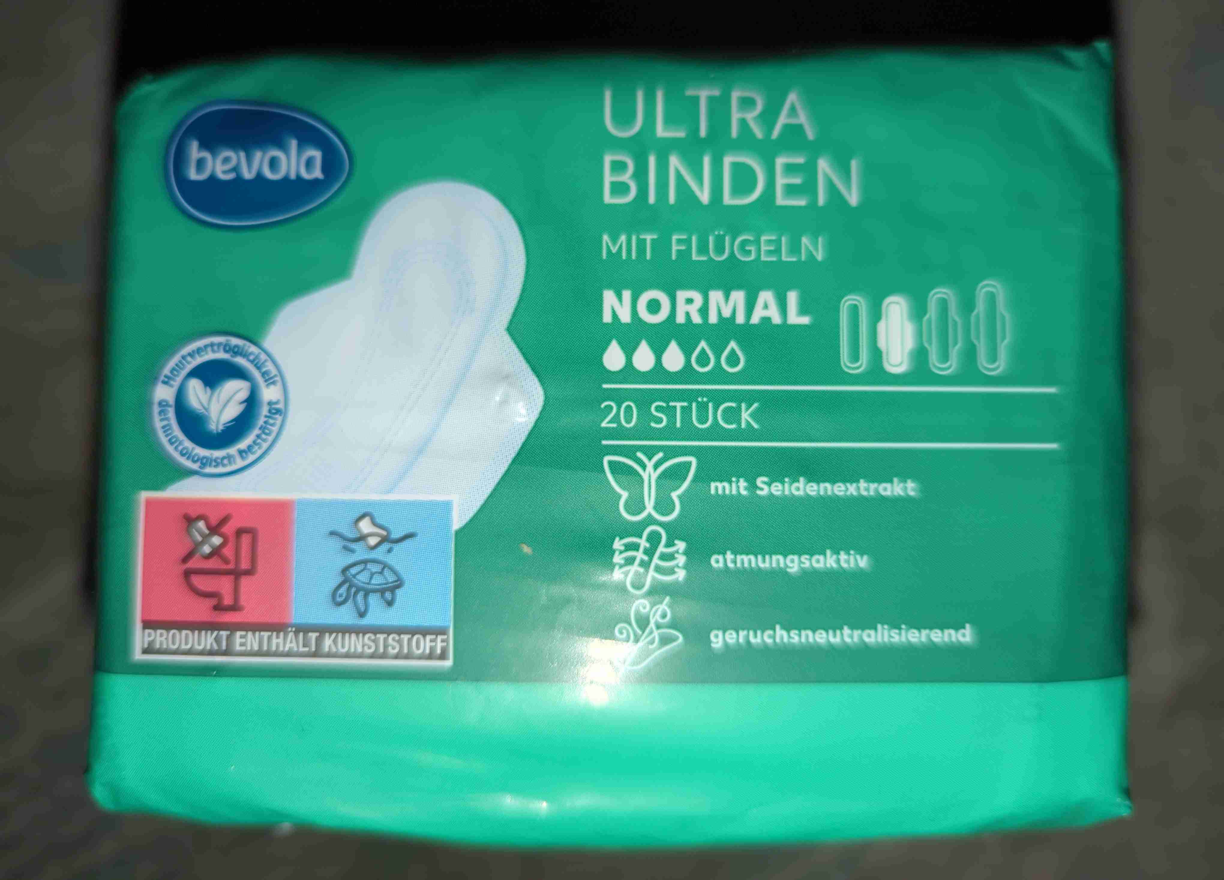 Ultra Binden, normal mit Flügeln