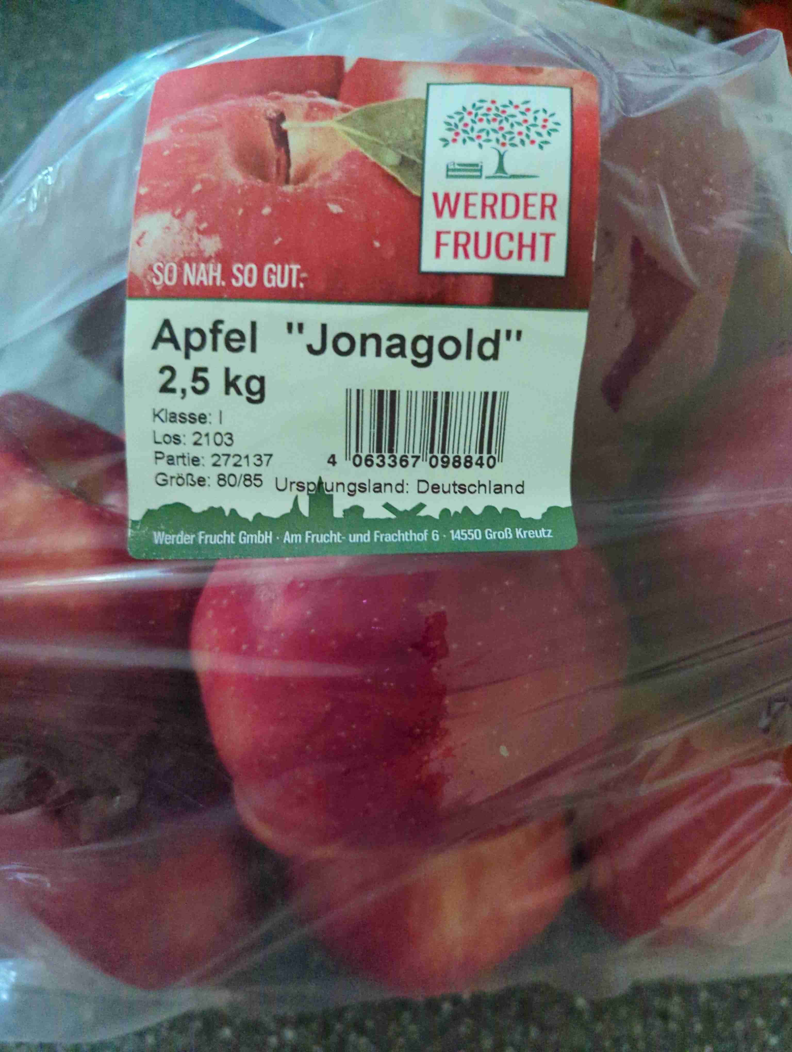 Äpfel, Jonagold