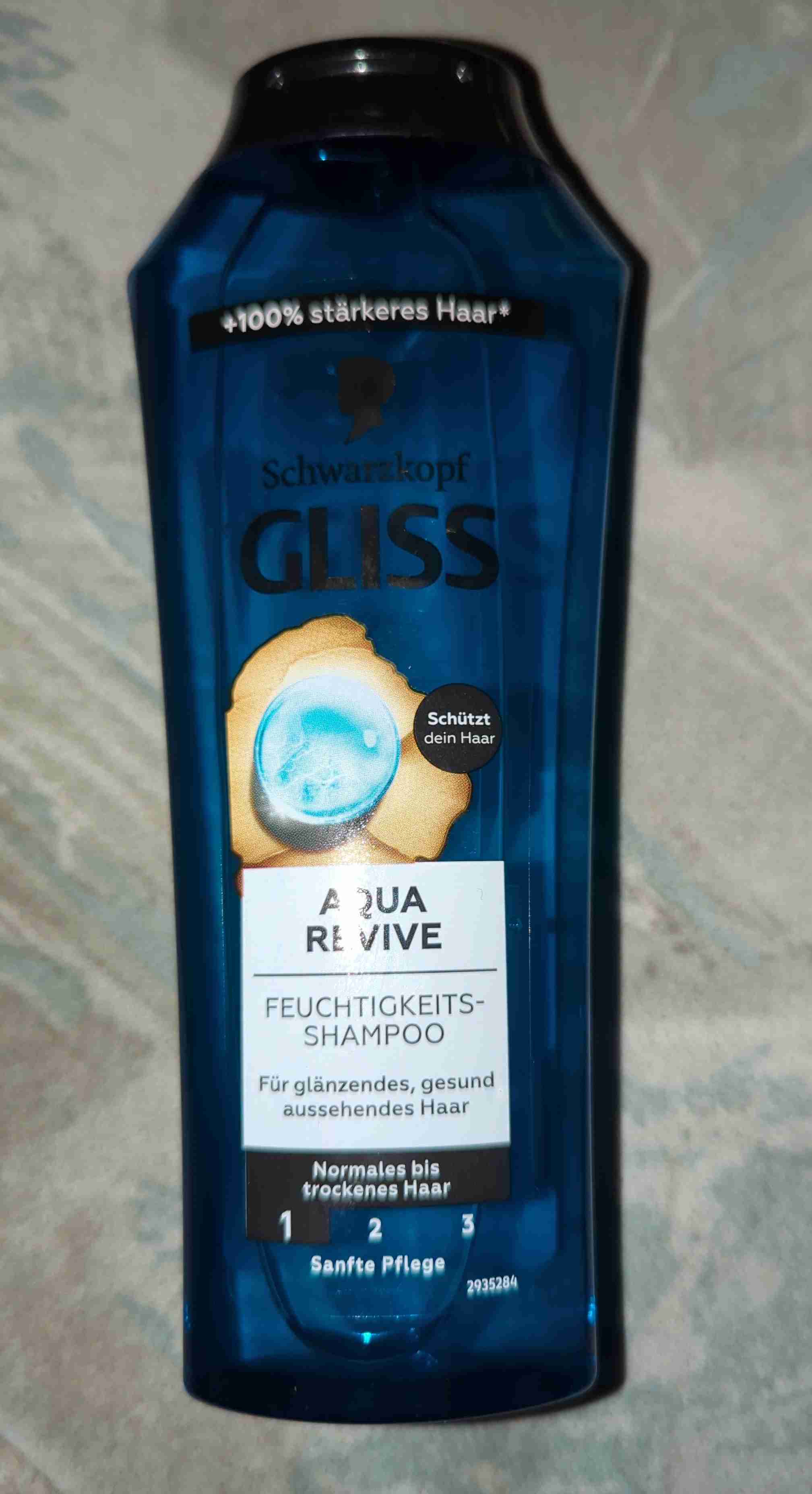 Aqua Revive, Shampoo