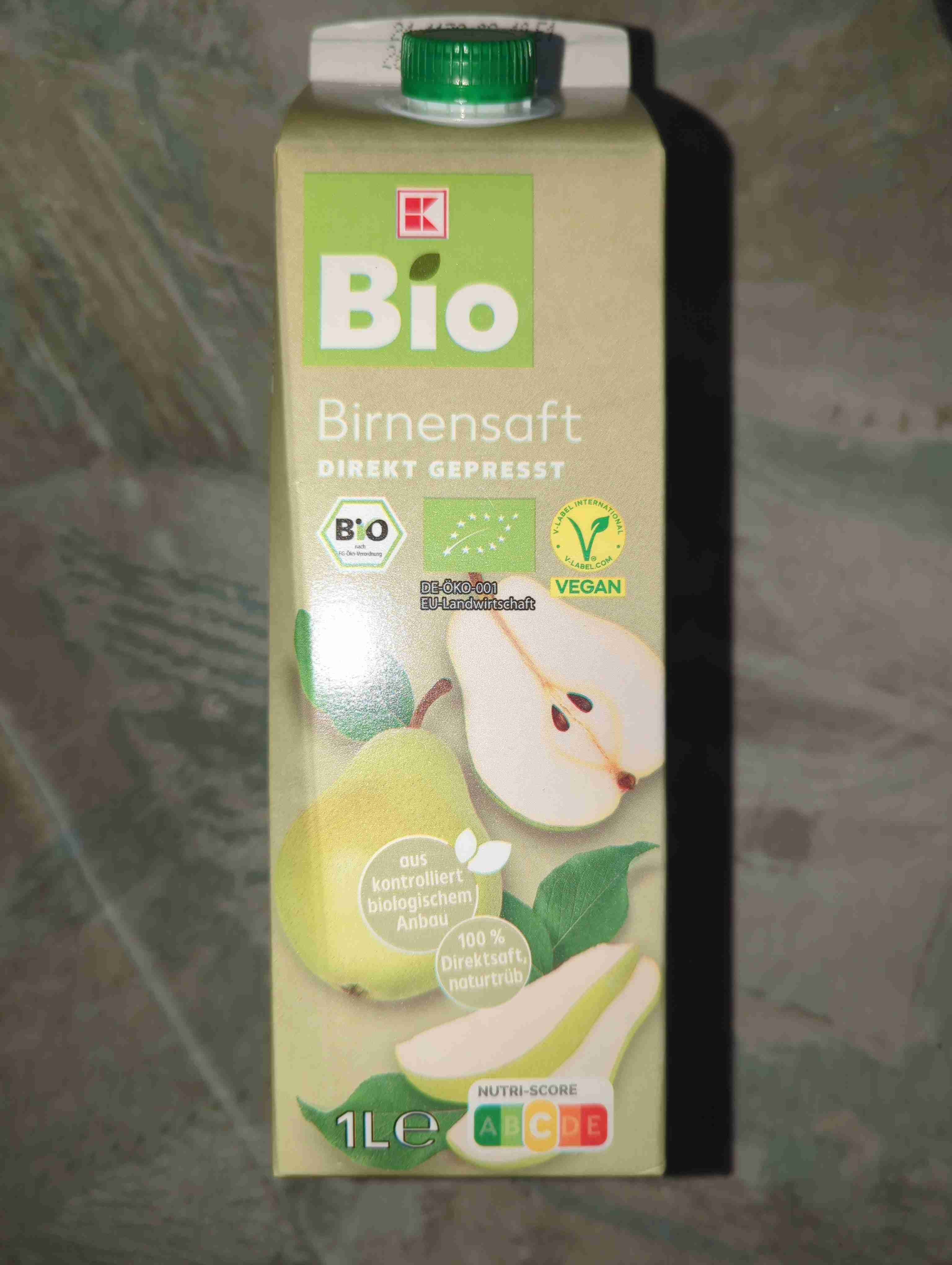 Birnensaft, bio, direkt gepresst