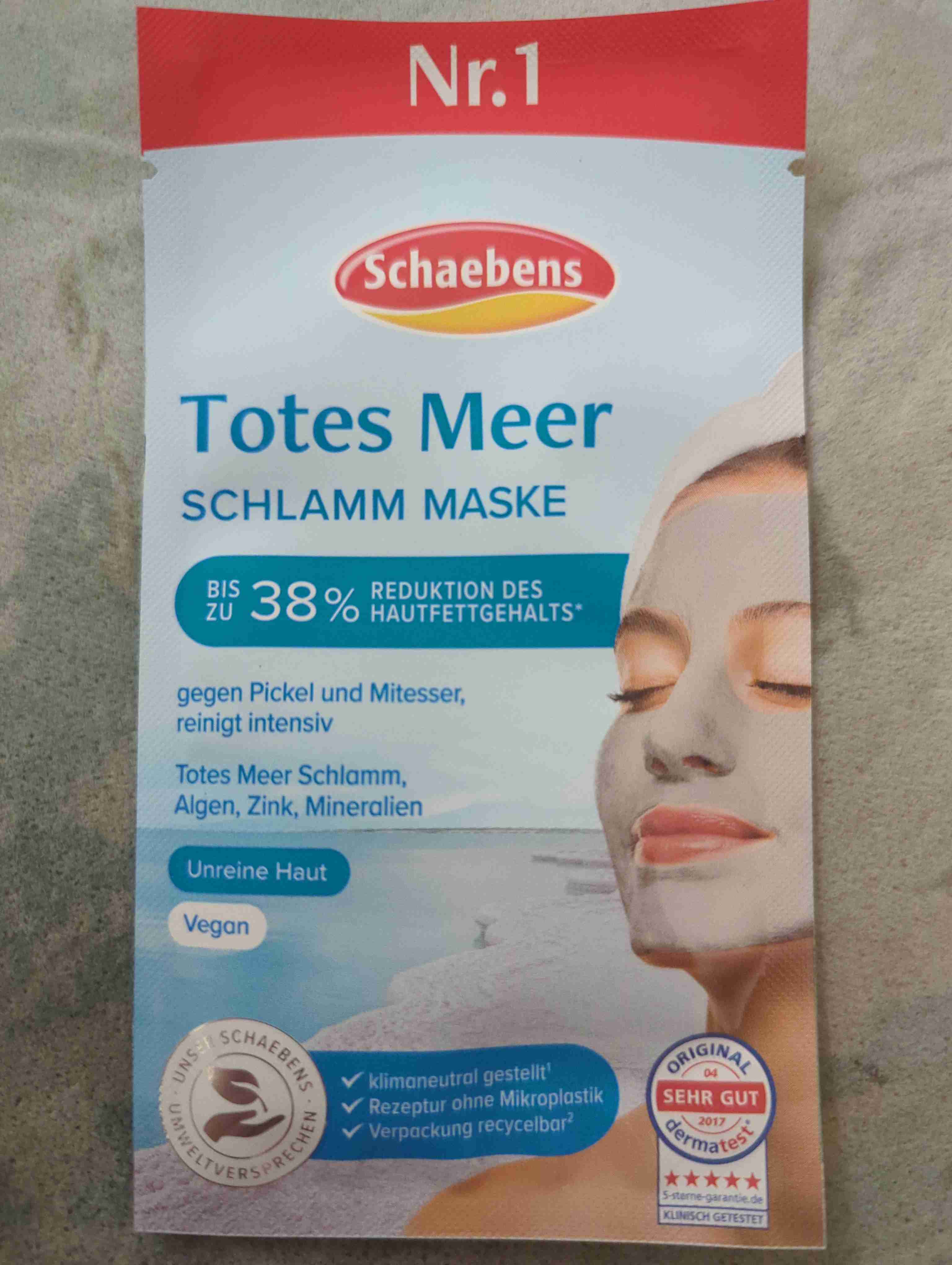 Totes Meer Schlamm Maske