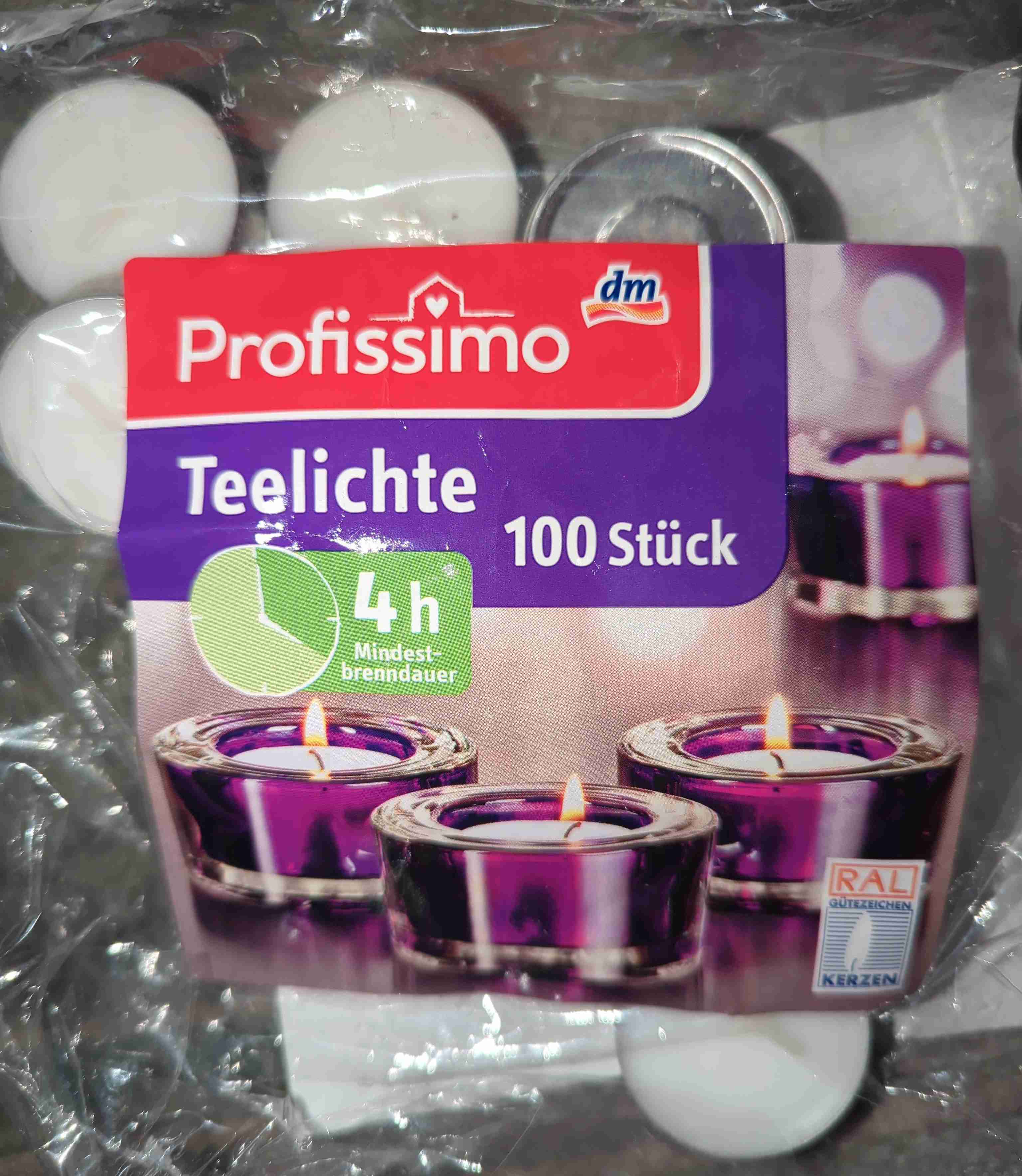 Teelichter, 4 Std. Brenndauer 