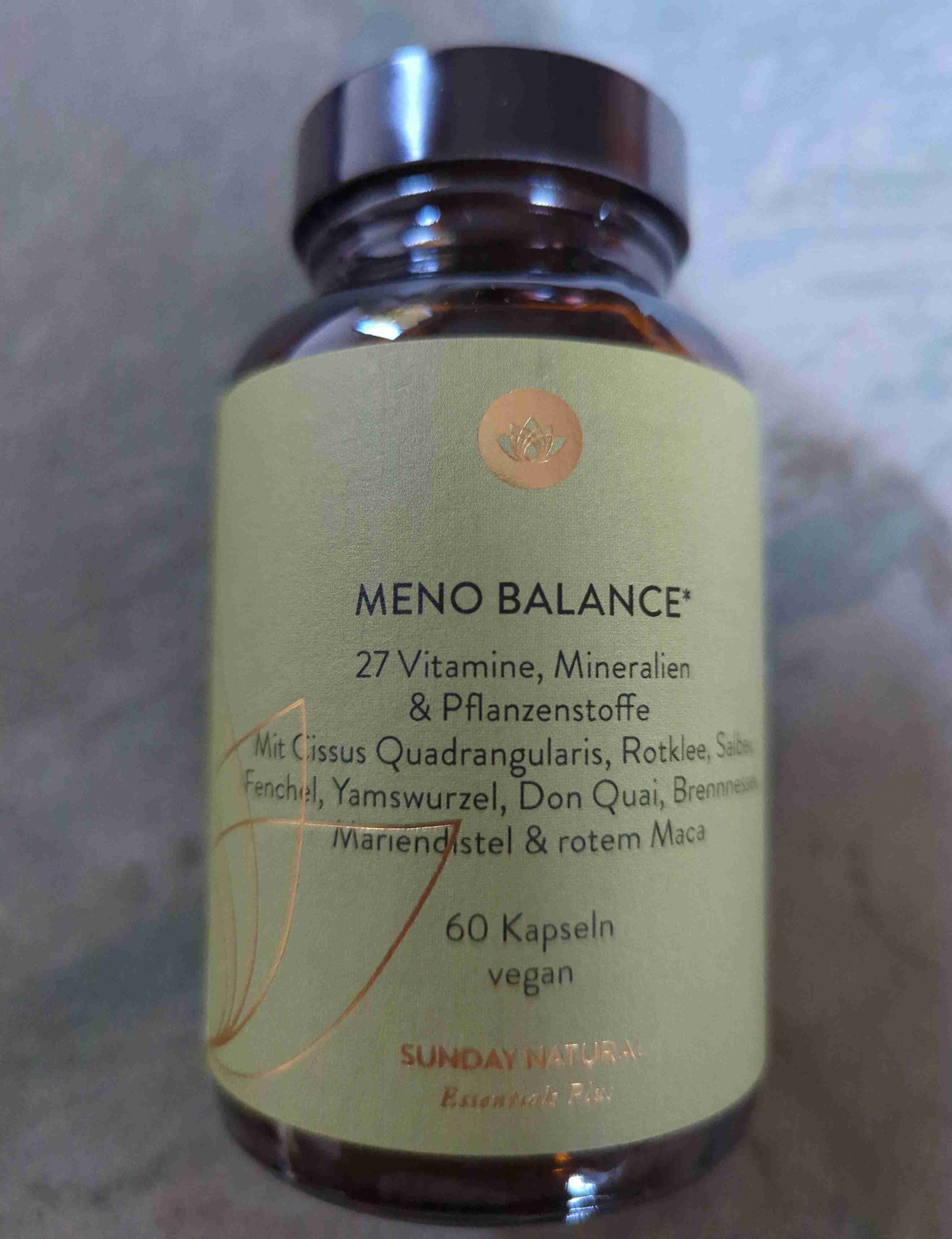 Meno Balance, Kapseln