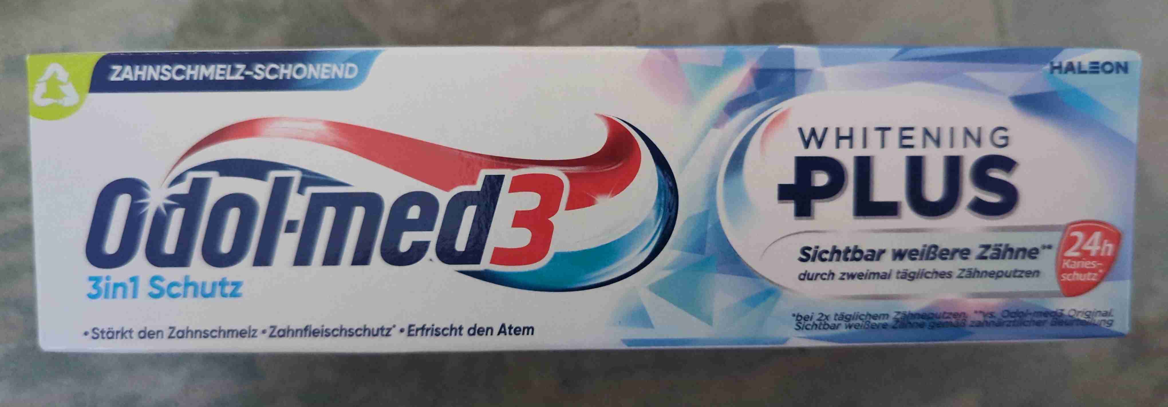 Whitening Plus, Zahnpasta 