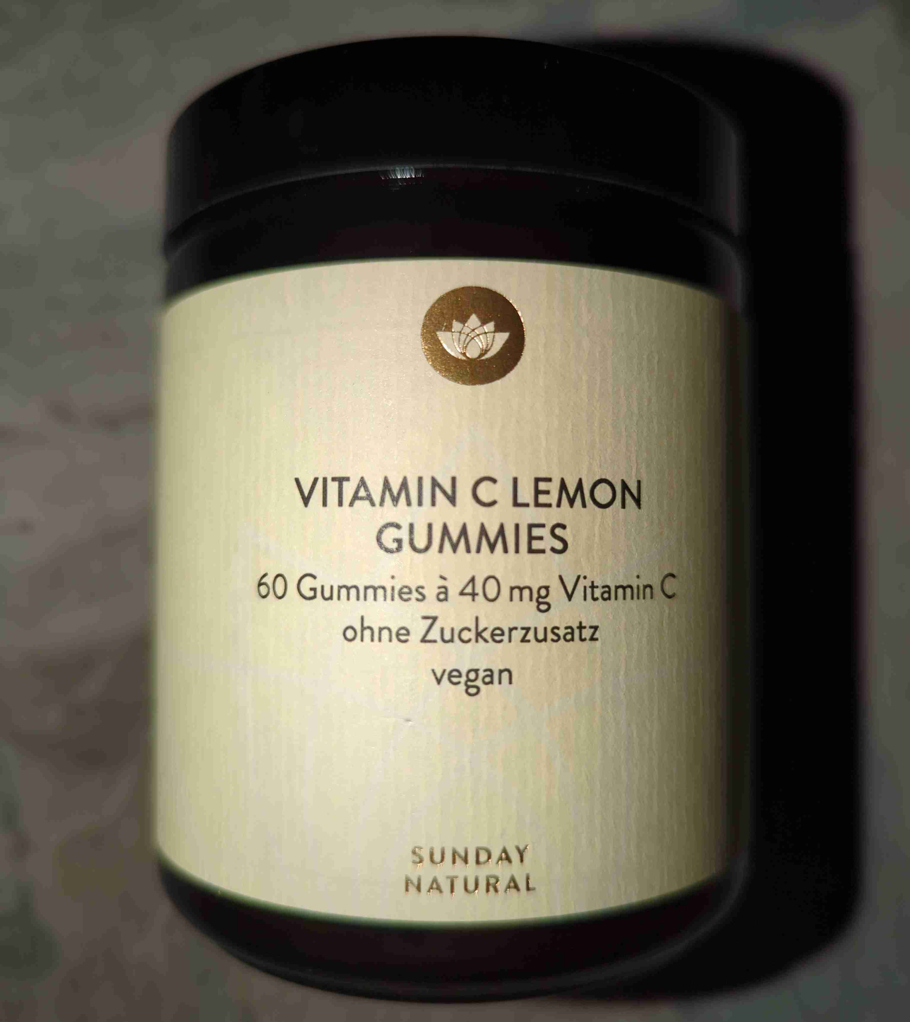 Vitamin C Lemon Gummies, Gummibärchen 
