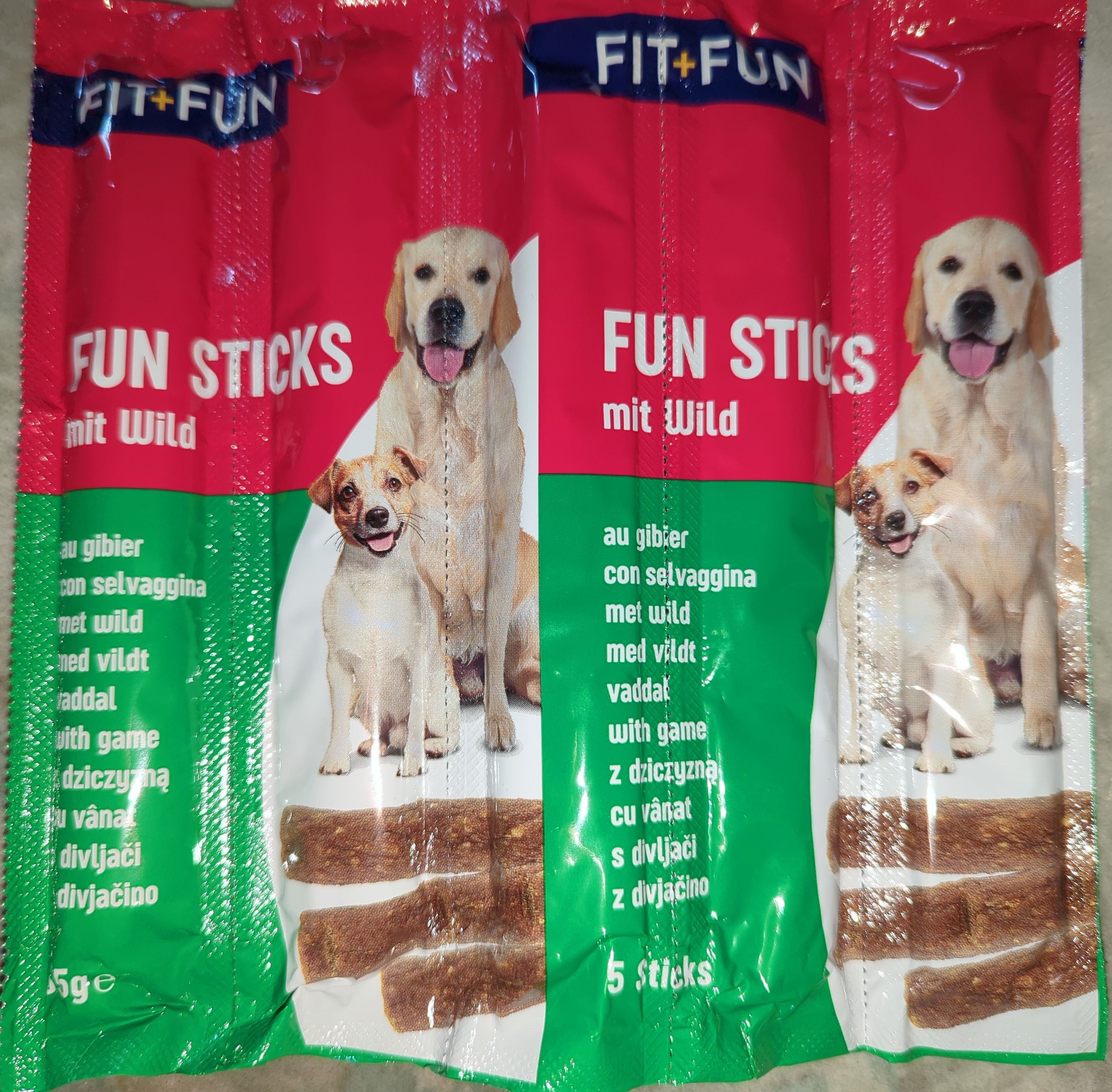 Fun Sticks mit Wild