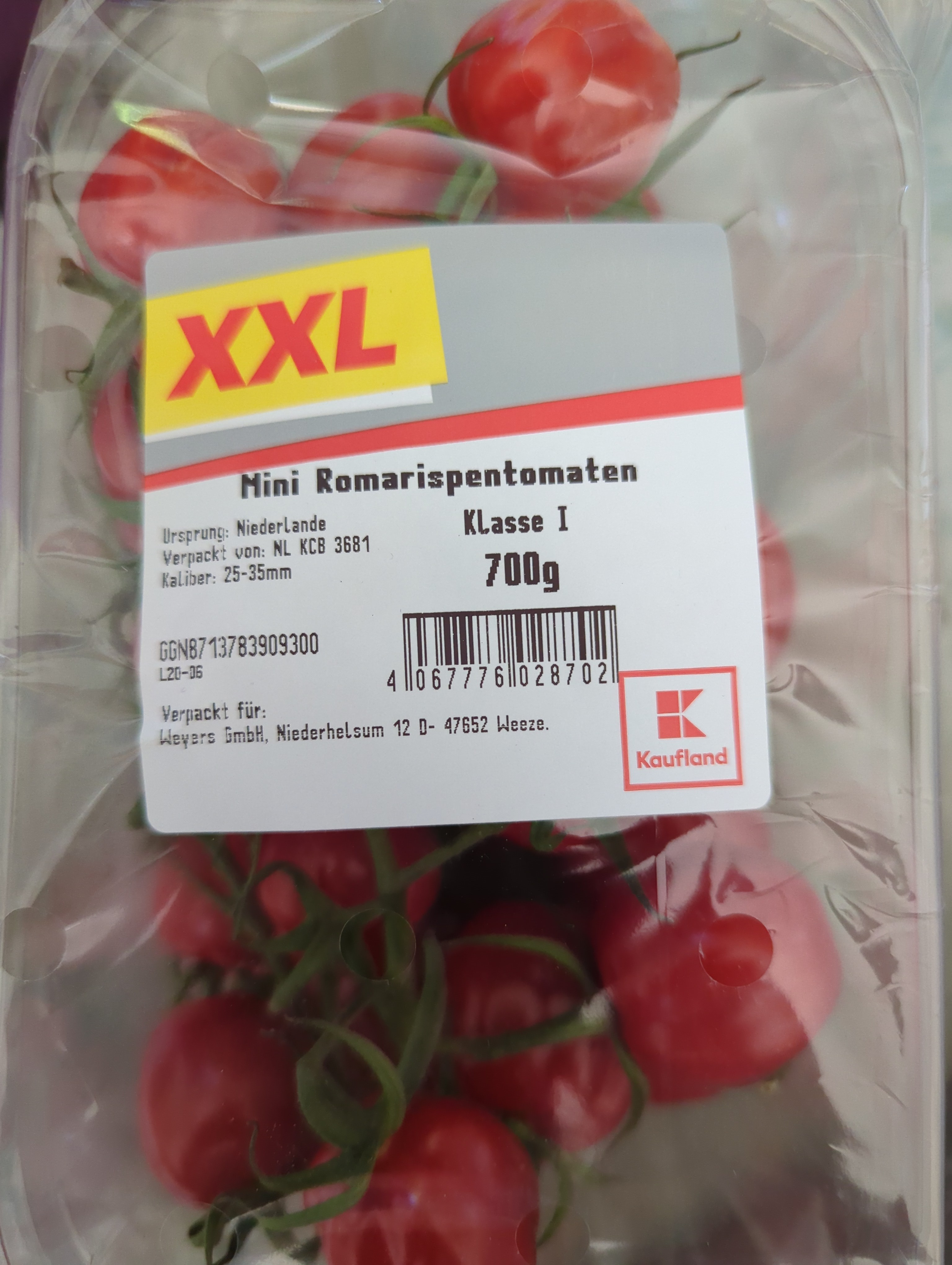 Mini Romarispentomaten