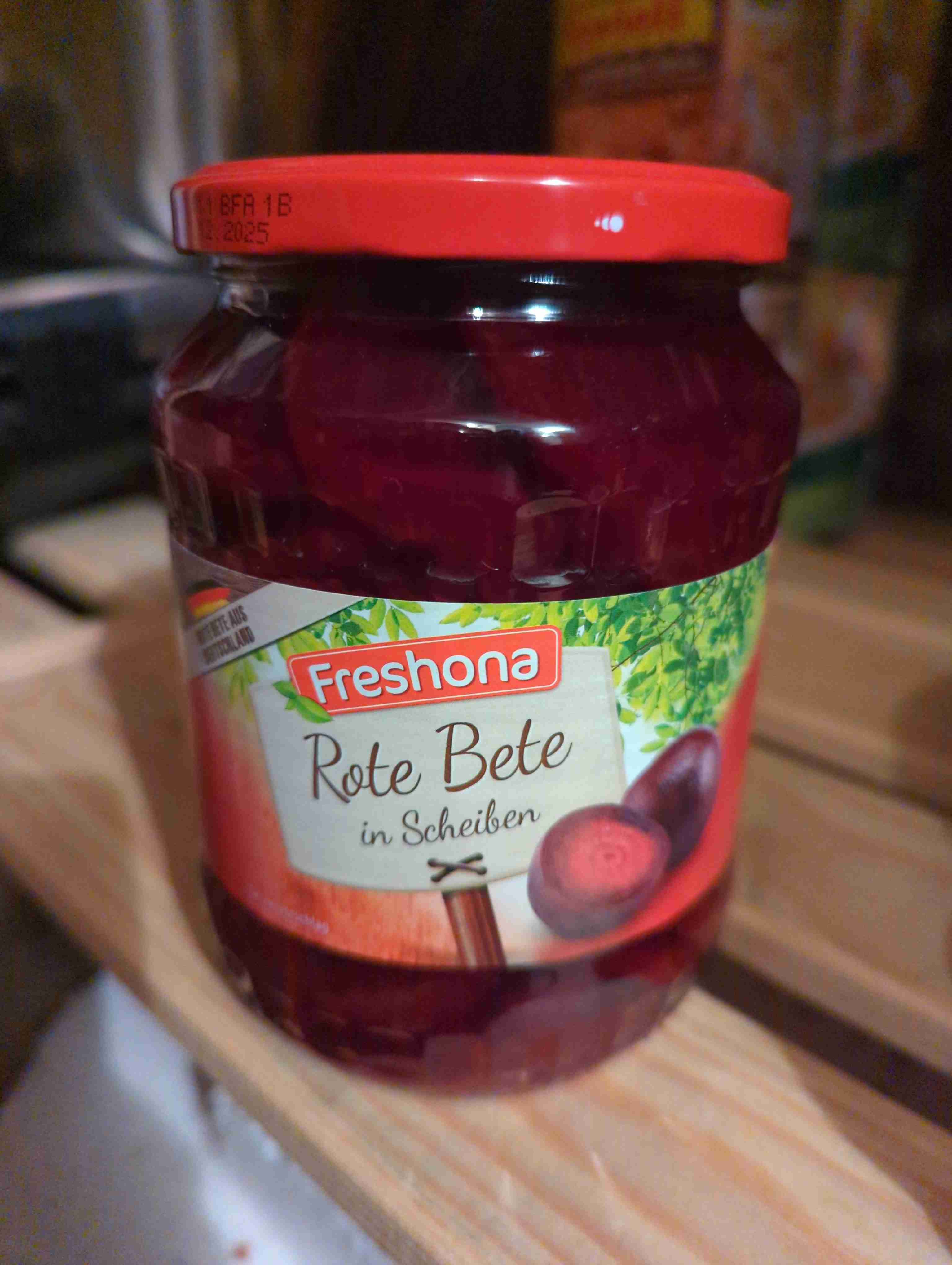 Rote Bete in Scheiben