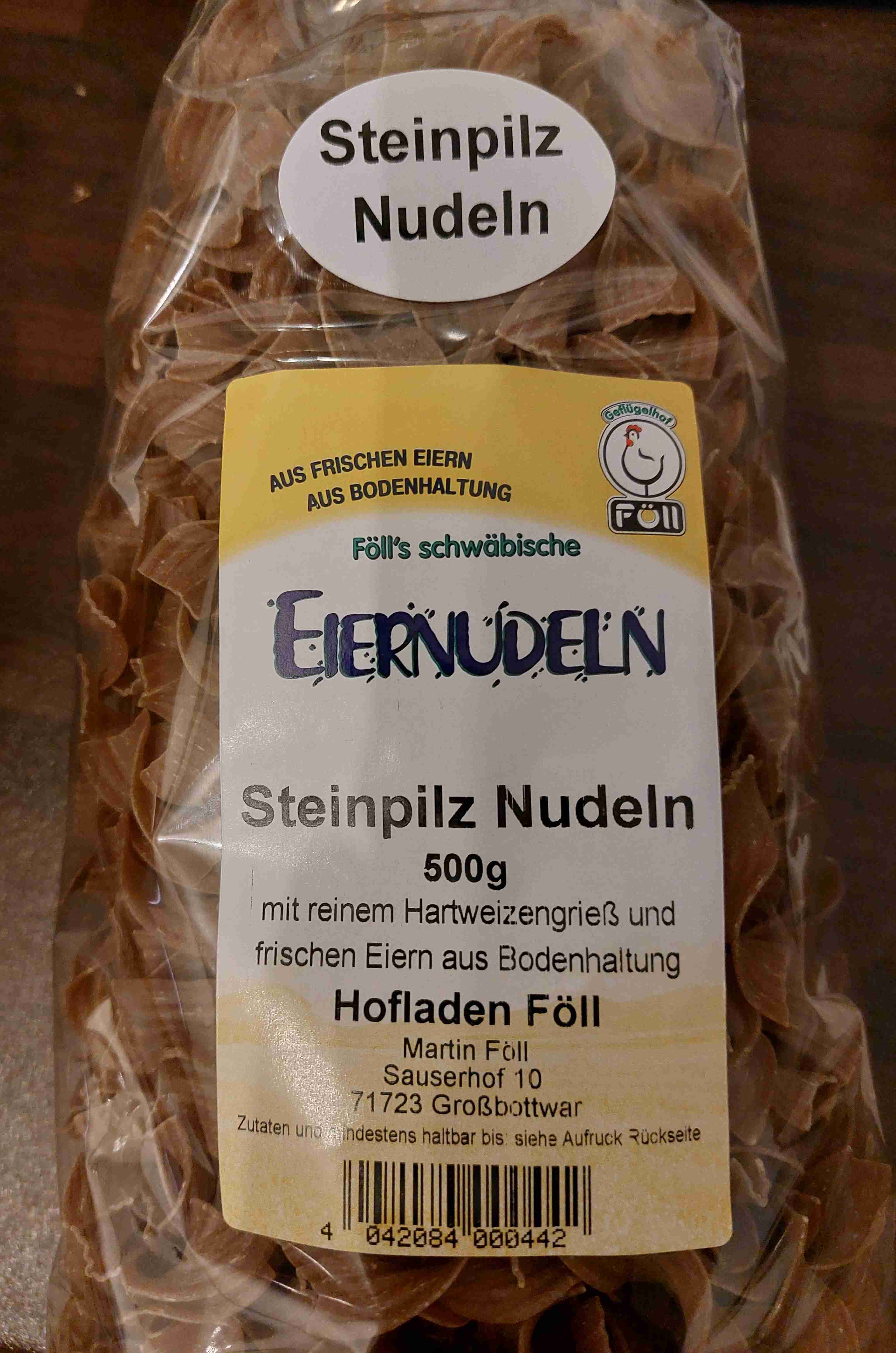 Steinpilz Nudeln