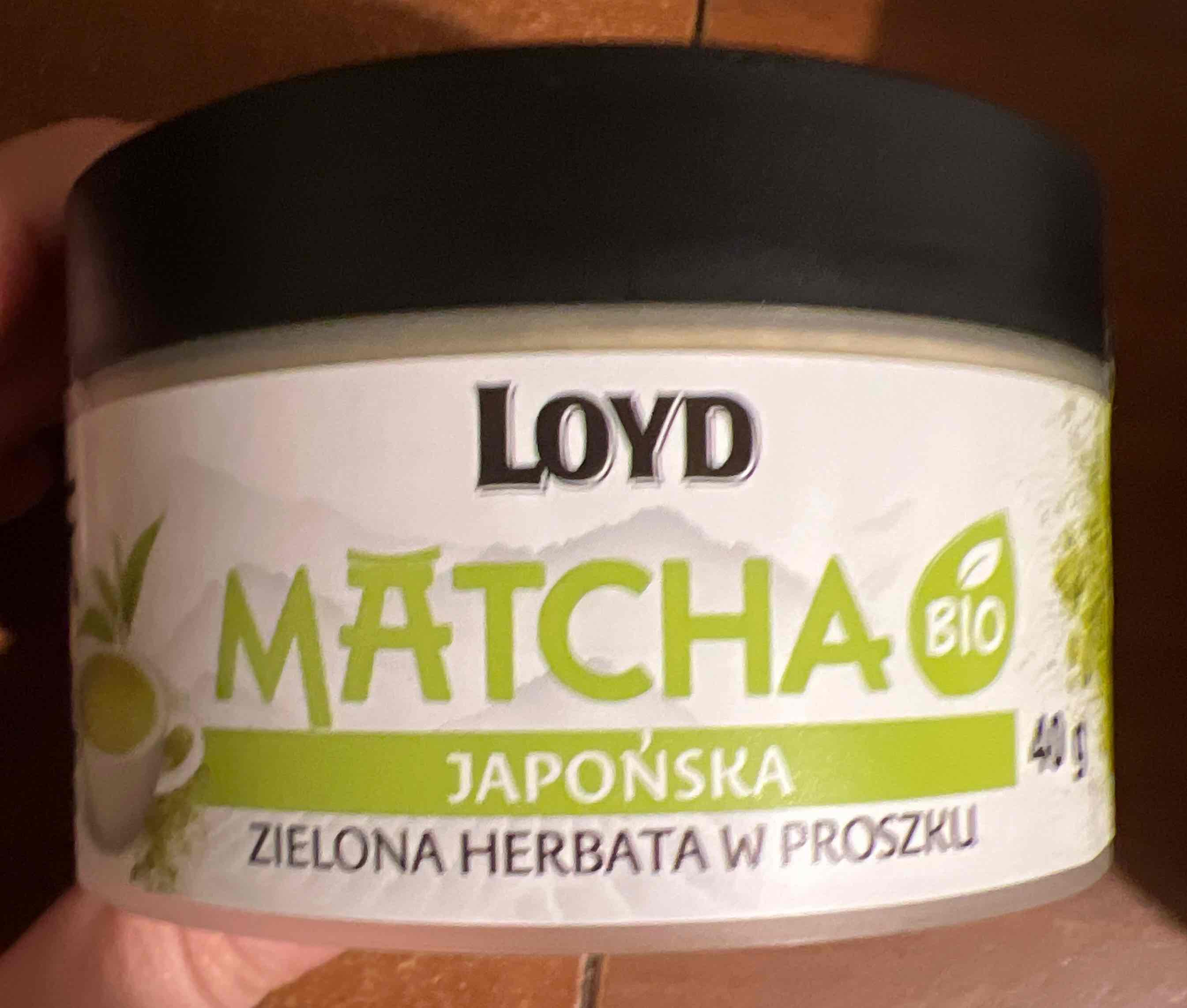 Zielona herbata w proszku