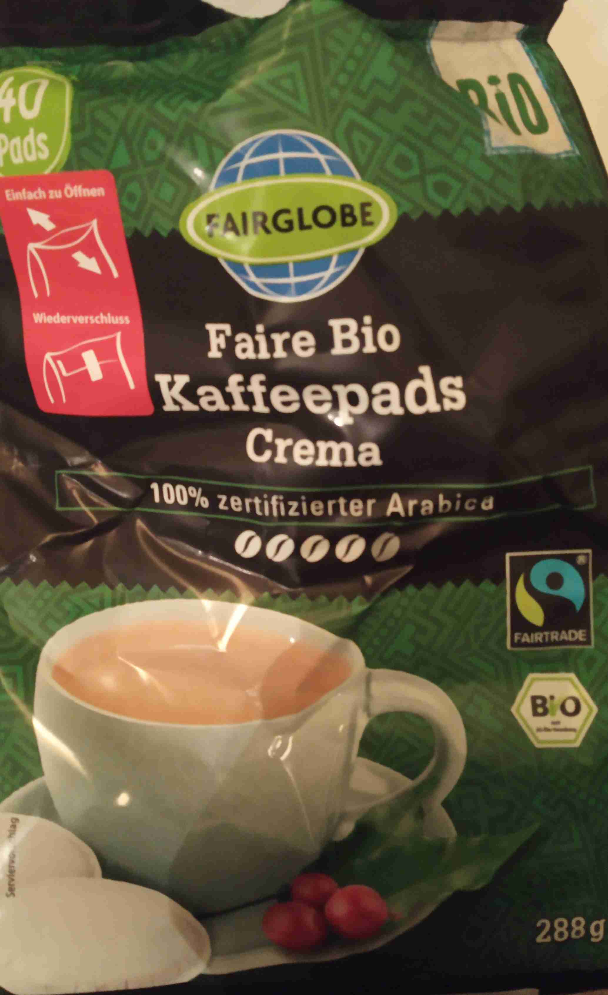 Fair Globe Kaffeepads