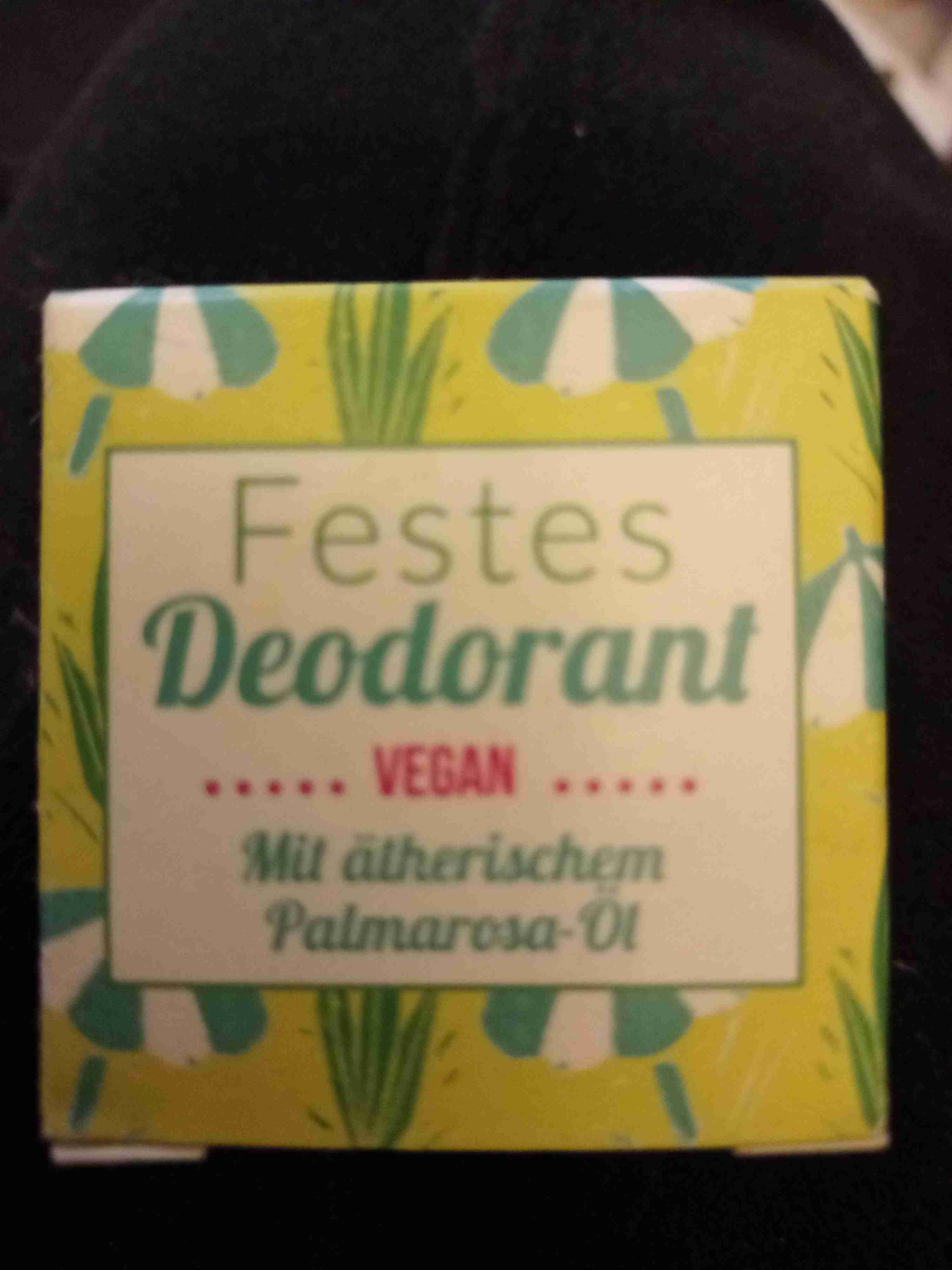 Festes deo Palmarosa öl