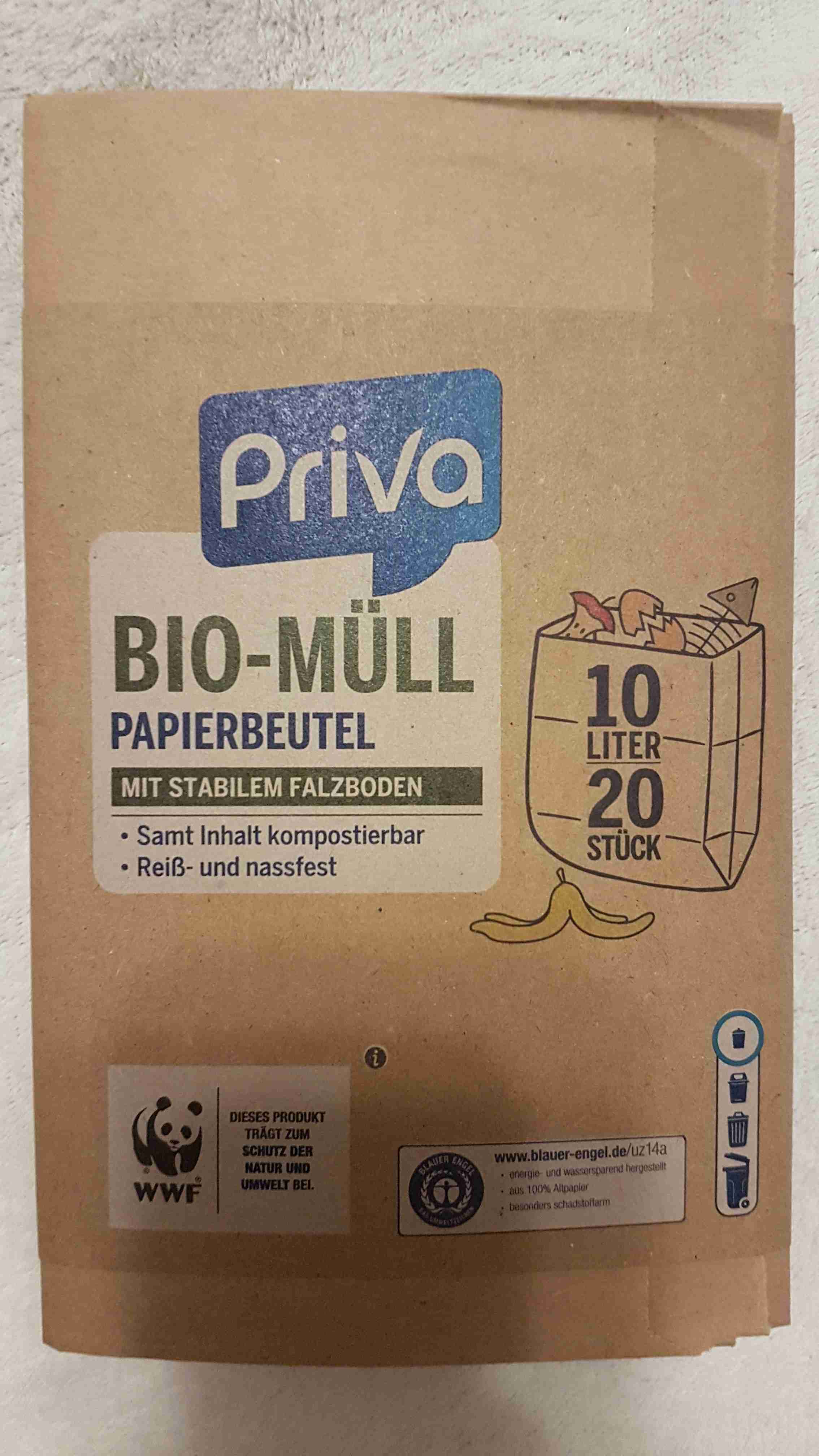 Bio-Müll Papierbeutel