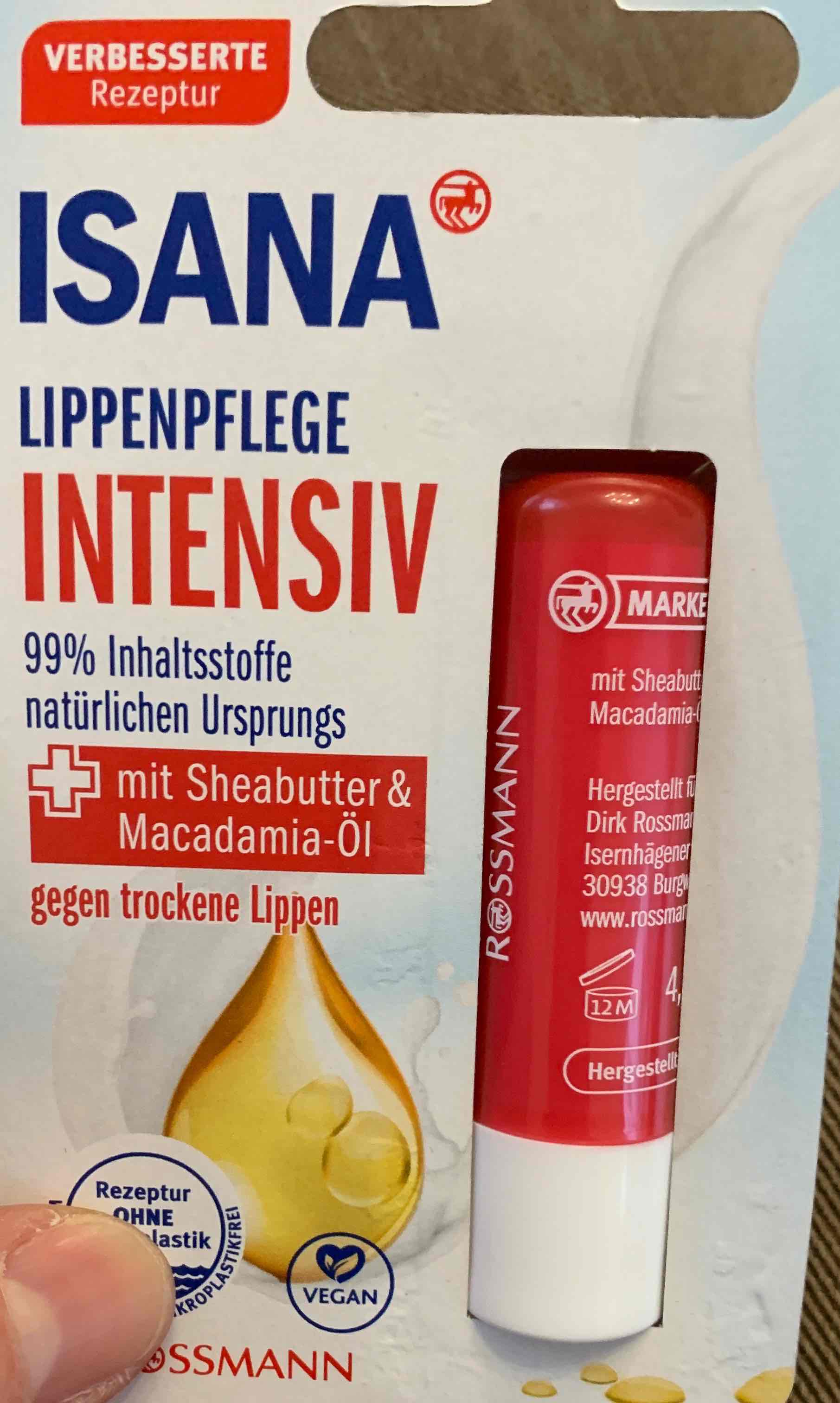 Lippenpflege Stift, intensiv