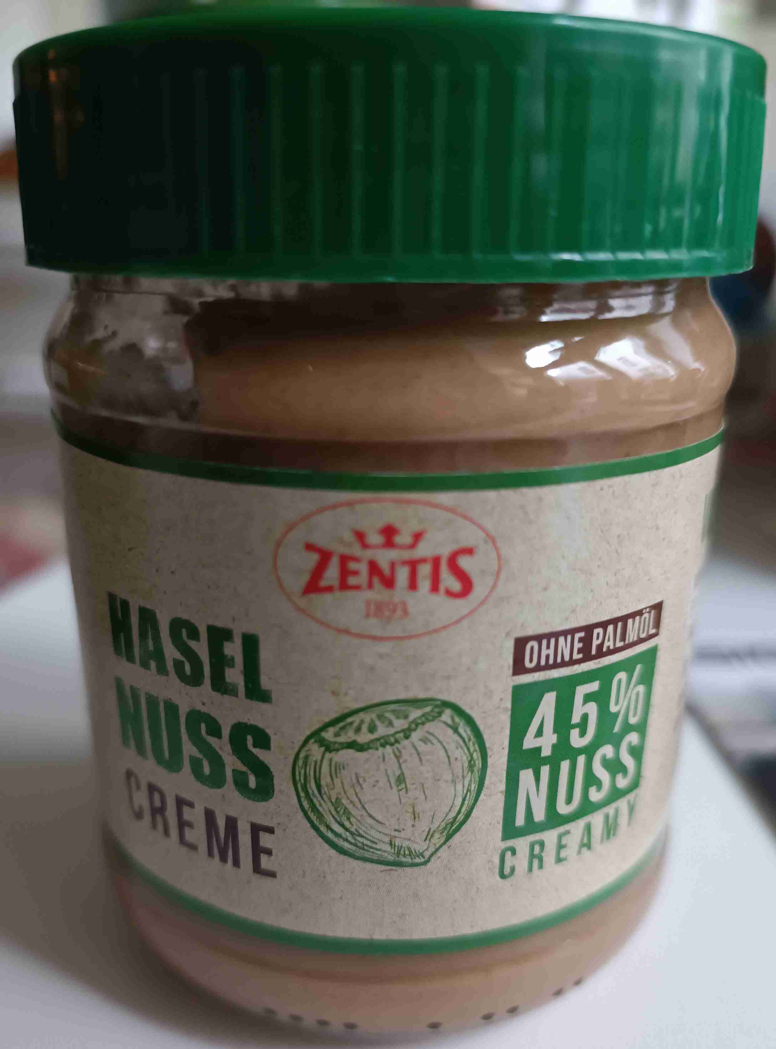 Haselnuss Creme, Zentis